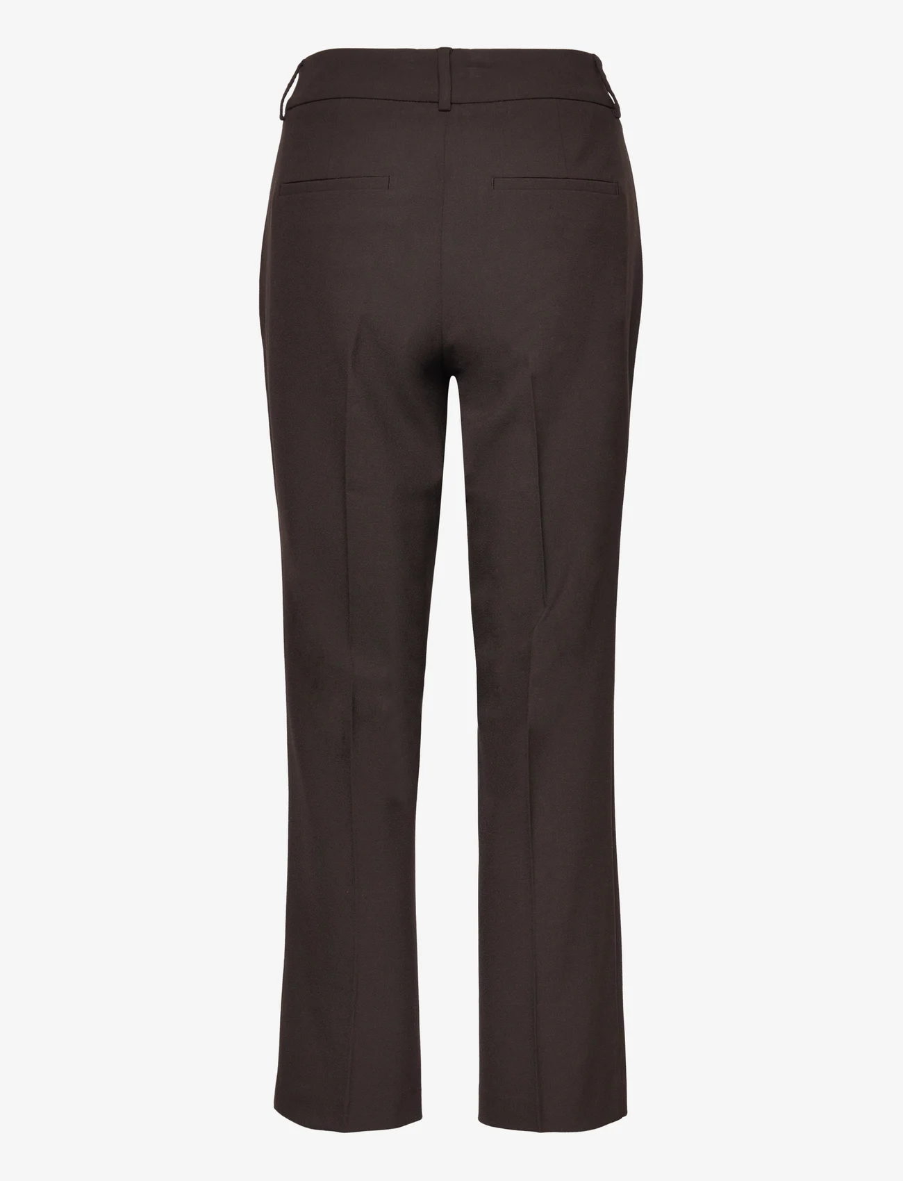 FIVEUNITS - Clara Ankle - tailored trousers - dark brown melange - 1