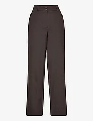 FIVEUNITS - Sophia - bukser med brede ben - dark brown melange - 0