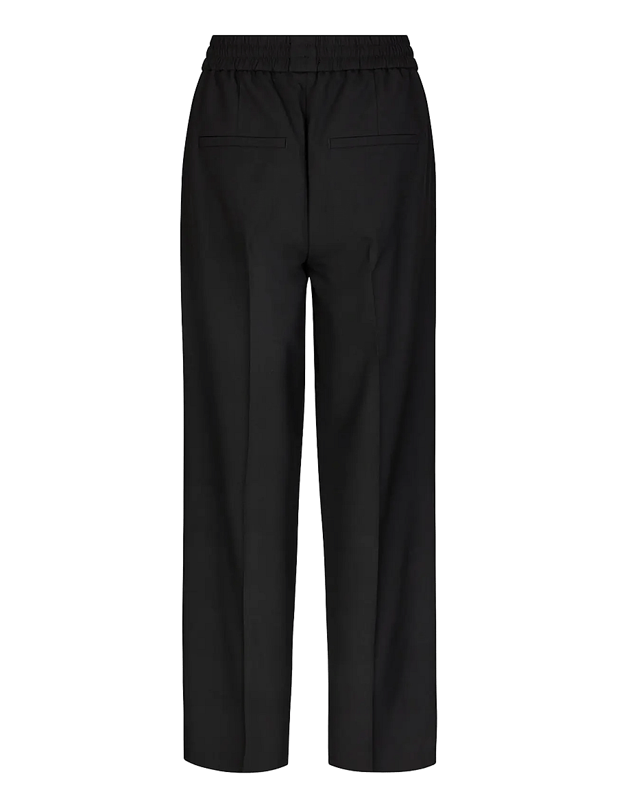 FIVEUNITS - LouiseFV Ankle - buxur með beinum skálmum - black - 2