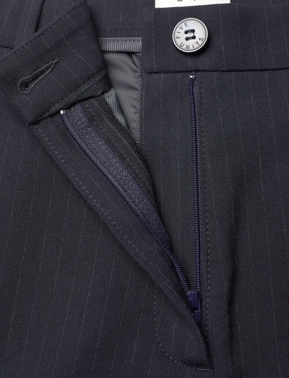 FIVEUNITS - EmmaFV - pidulikud püksid - navy pinstripe - 3