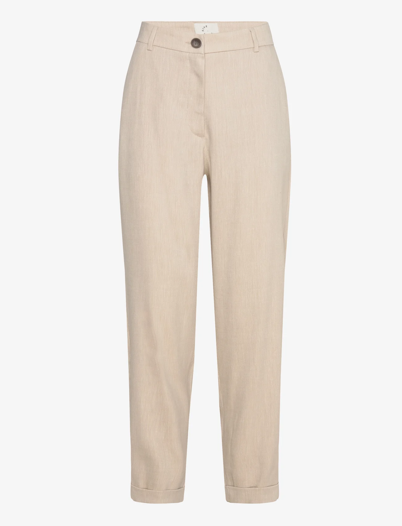 FIVEUNITS - EmmaFV - linen trousers - sand linen - 0