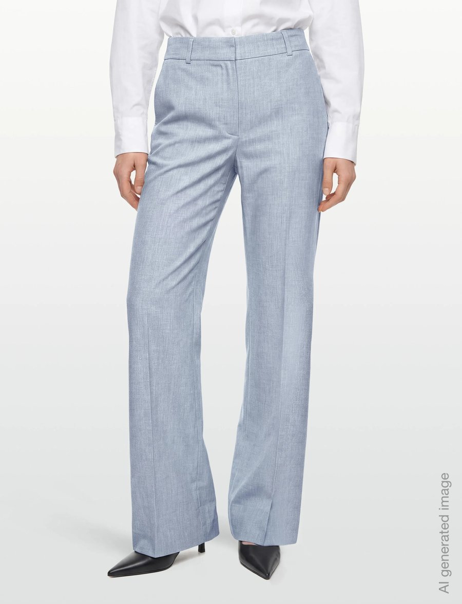 FIVEUNITS - OliviaFV - leinenhosen - sky blue linen - 3
