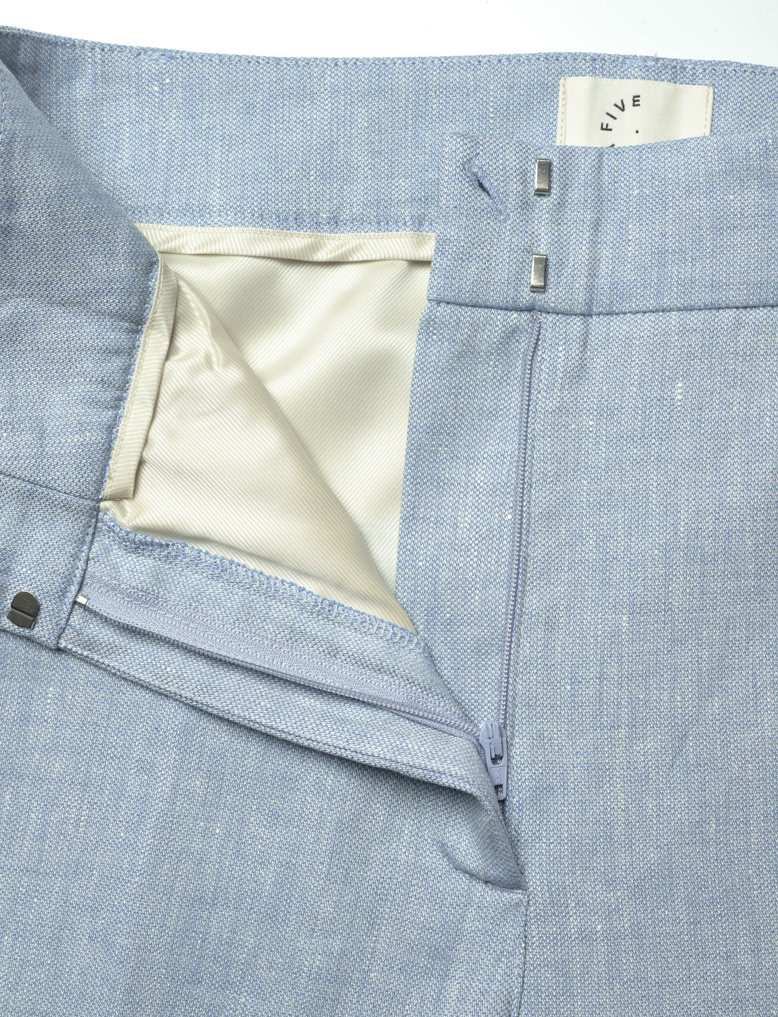 FIVEUNITS - OliviaFV - leinenhosen - sky blue linen - 3