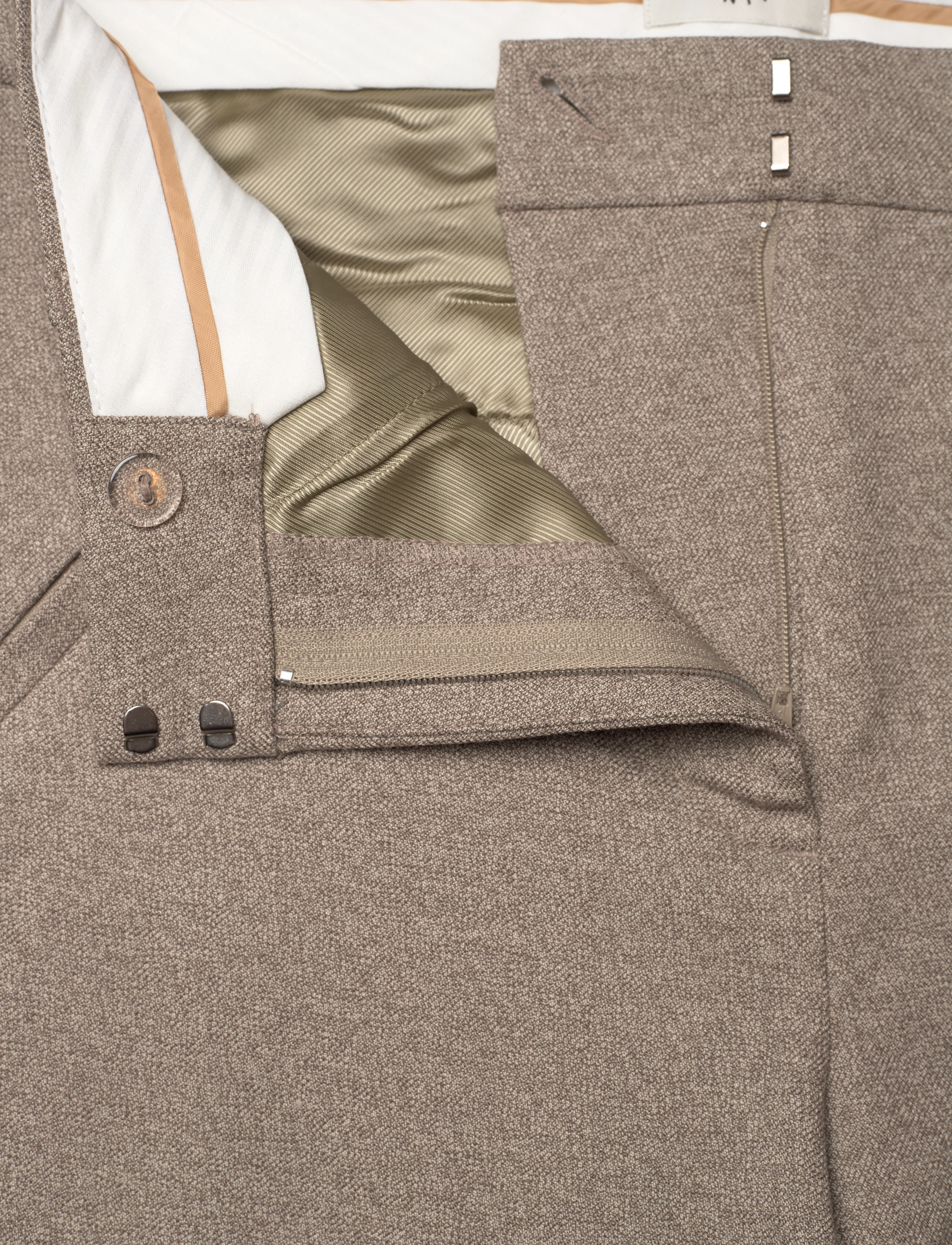 FIVEUNITS - AngelieFV Pure - straight leg trousers - hazel melange - 3