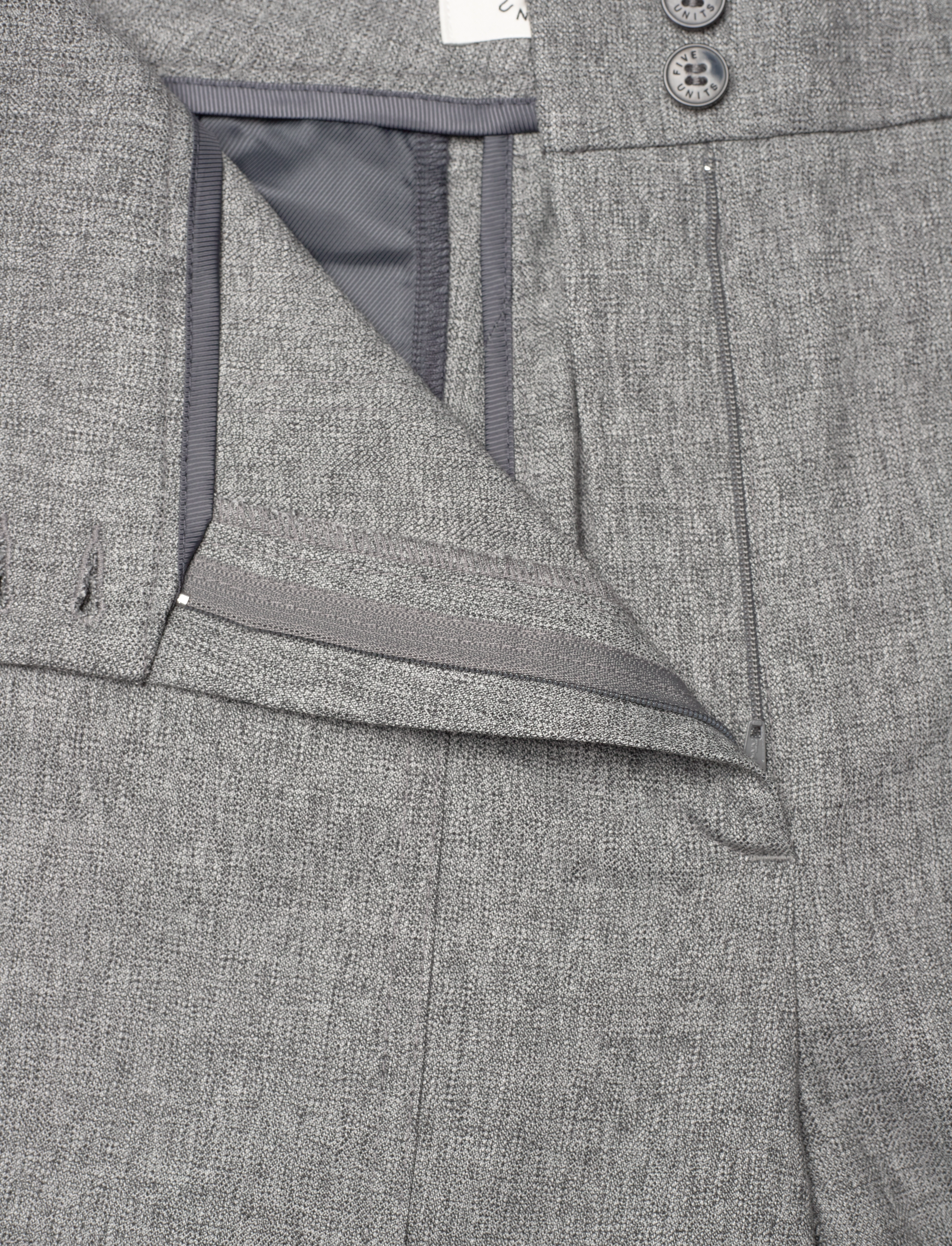 FIVEUNITS - SophiaFV Cargo Strap - spodnie cargo - pepper melange - 3
