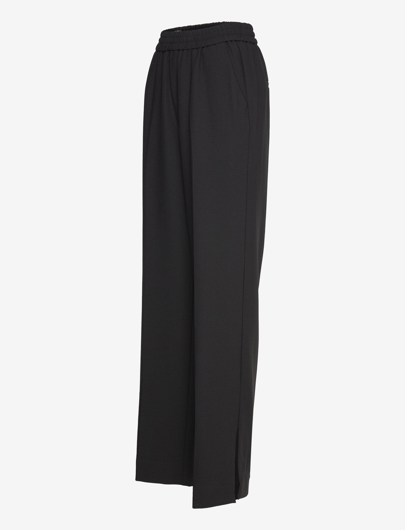 FIVEUNITS - LouiseFV Split - straight leg trousers - beluga black - 1