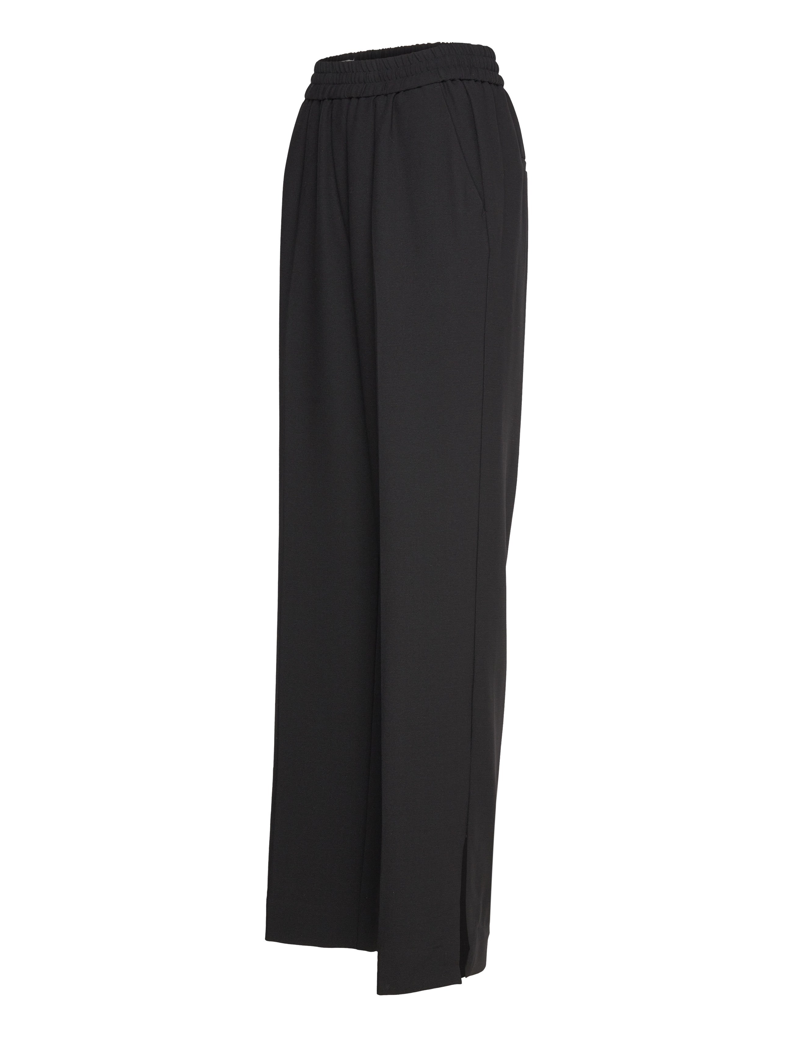 FIVEUNITS - LouiseFV Split - broeken met rechte pijp - beluga black - 1