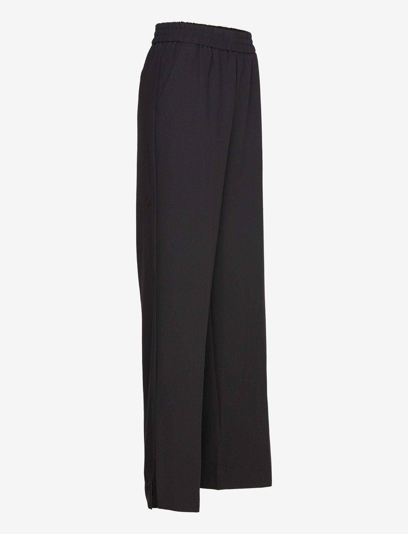 FIVEUNITS - LouiseFV Split - straight leg trousers - beluga black - 3