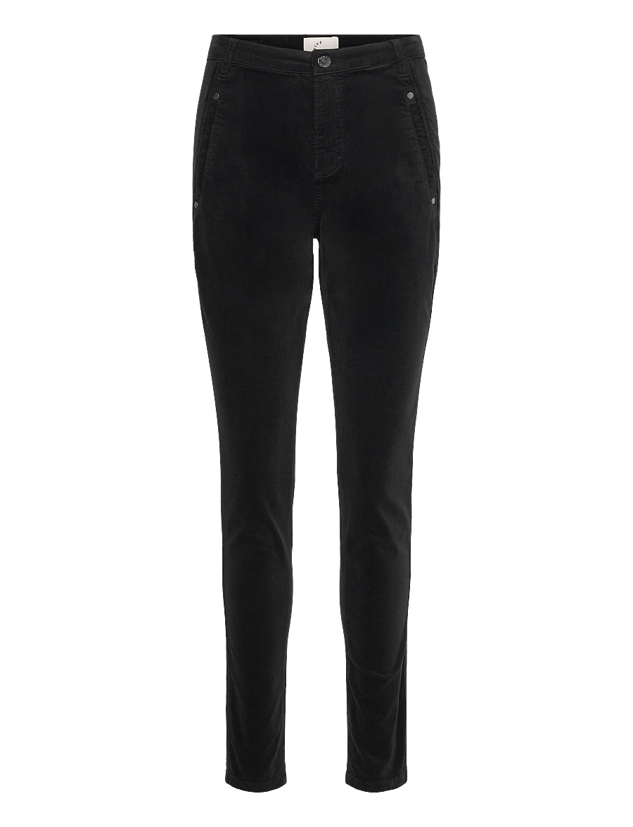 FIVEUNITS - JolieFV Pure 618 - slim fit bukser - black fine corduroy - 0