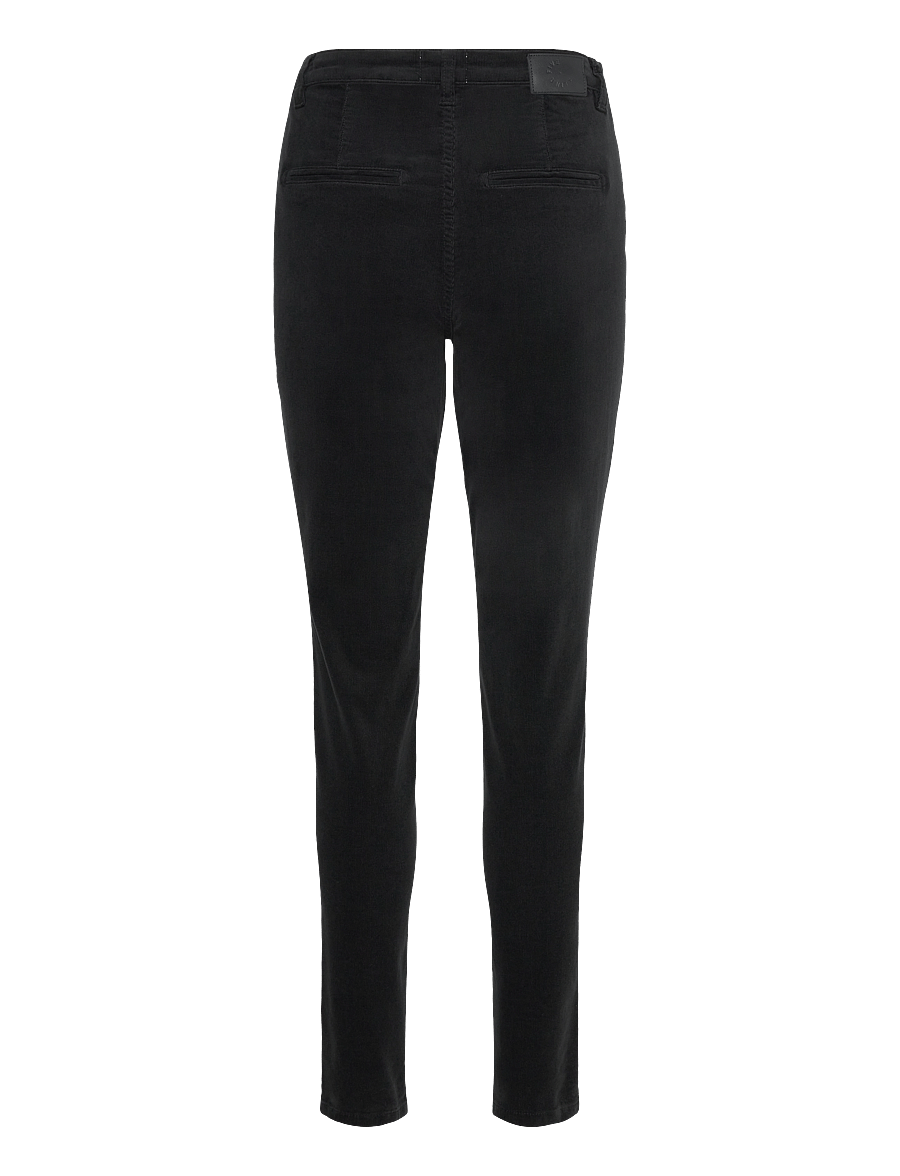 FIVEUNITS - JolieFV Pure 618 - slim fit bukser - black fine corduroy - 1