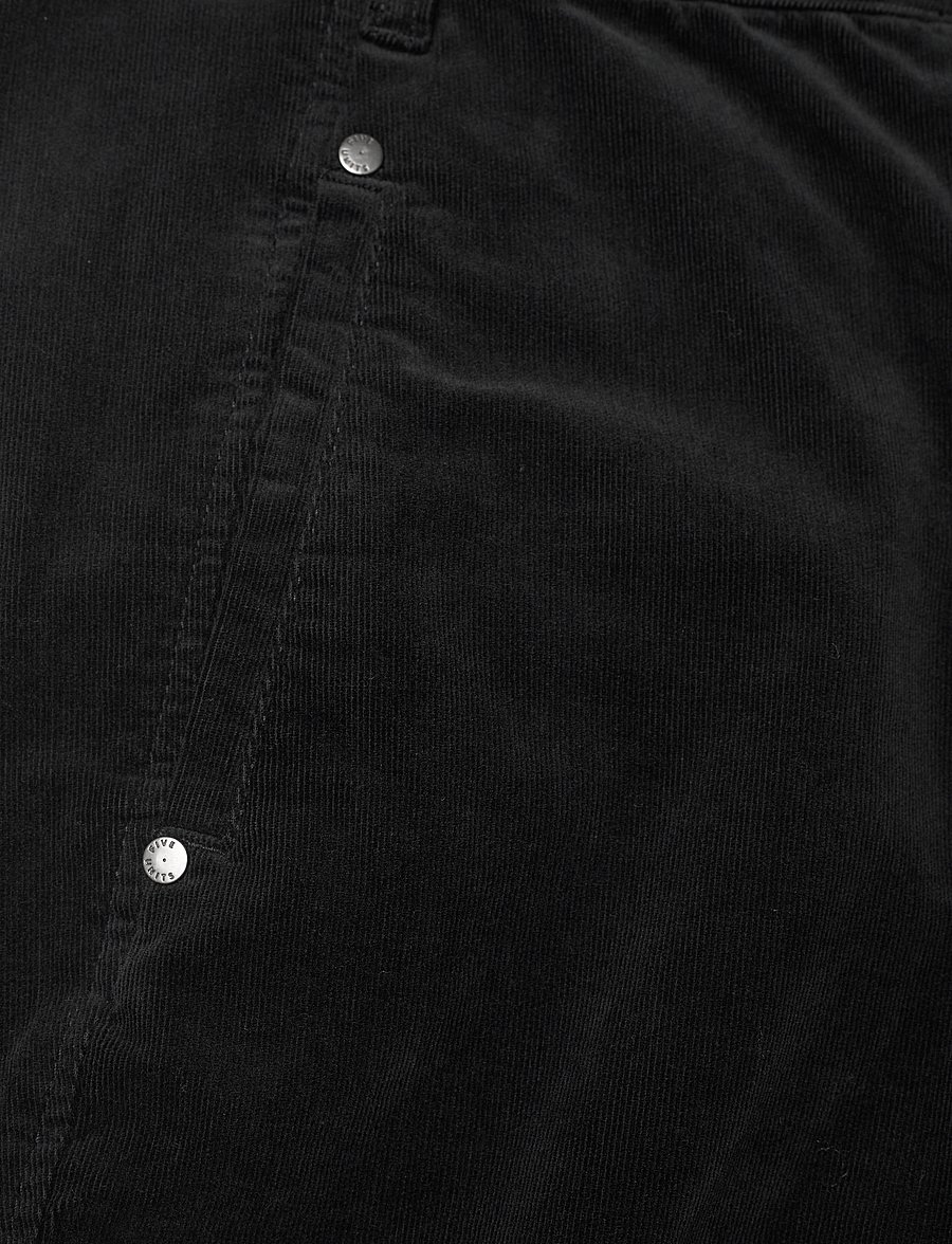 FIVEUNITS - JolieFV Pure 618 - slim fit bukser - black fine corduroy - 2