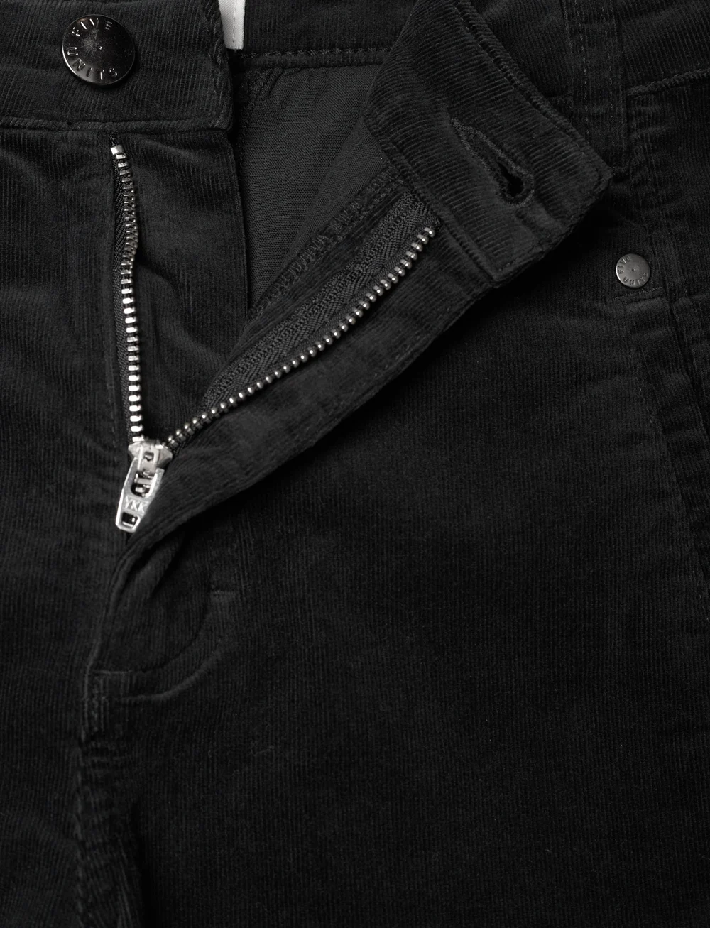FIVEUNITS - JolieFV Pure - slim fit hosen - black fine corduroy - 3