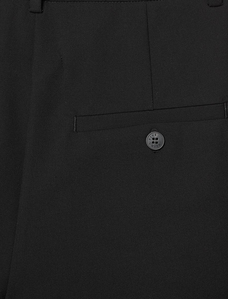 FIVEUNITS - KarenFV - hosen mit weitem bein - black ink - 4
