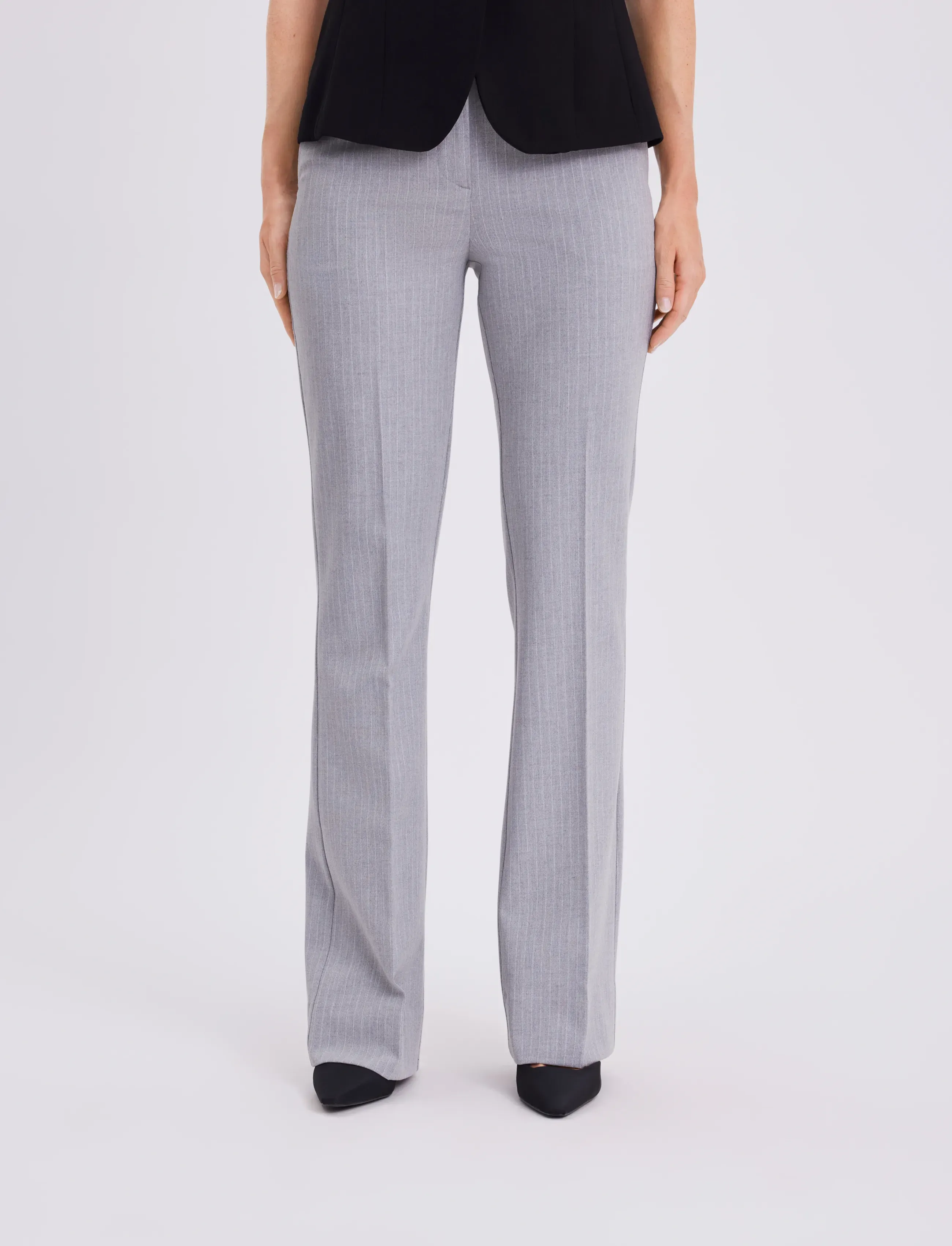 FIVEUNITS - ClaraFV - peoriided outlet-hindadega - light grey pinstripe - 3