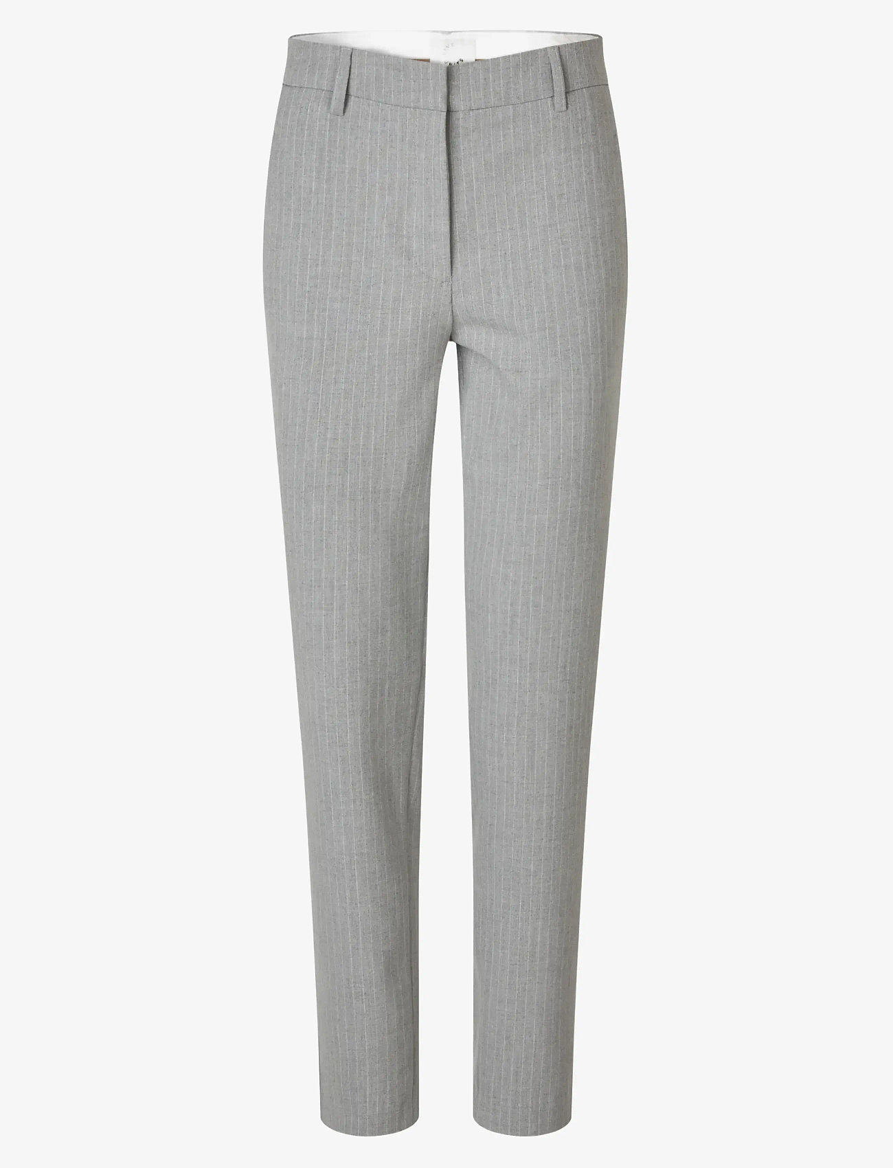 FIVEUNITS - KylieFV - habitbukser - light grey pinstripe - 0