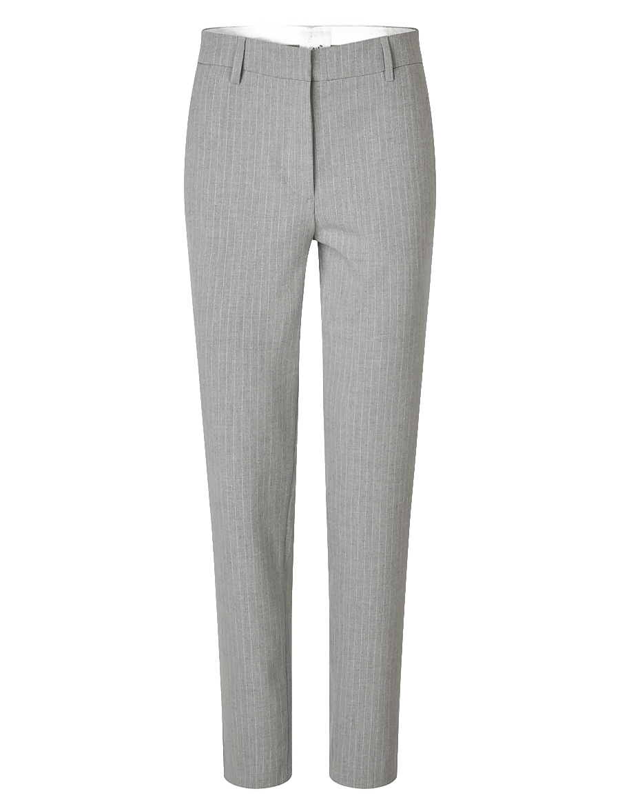 FIVEUNITS - KylieFV - pidulikud püksid - light grey pinstripe - 1