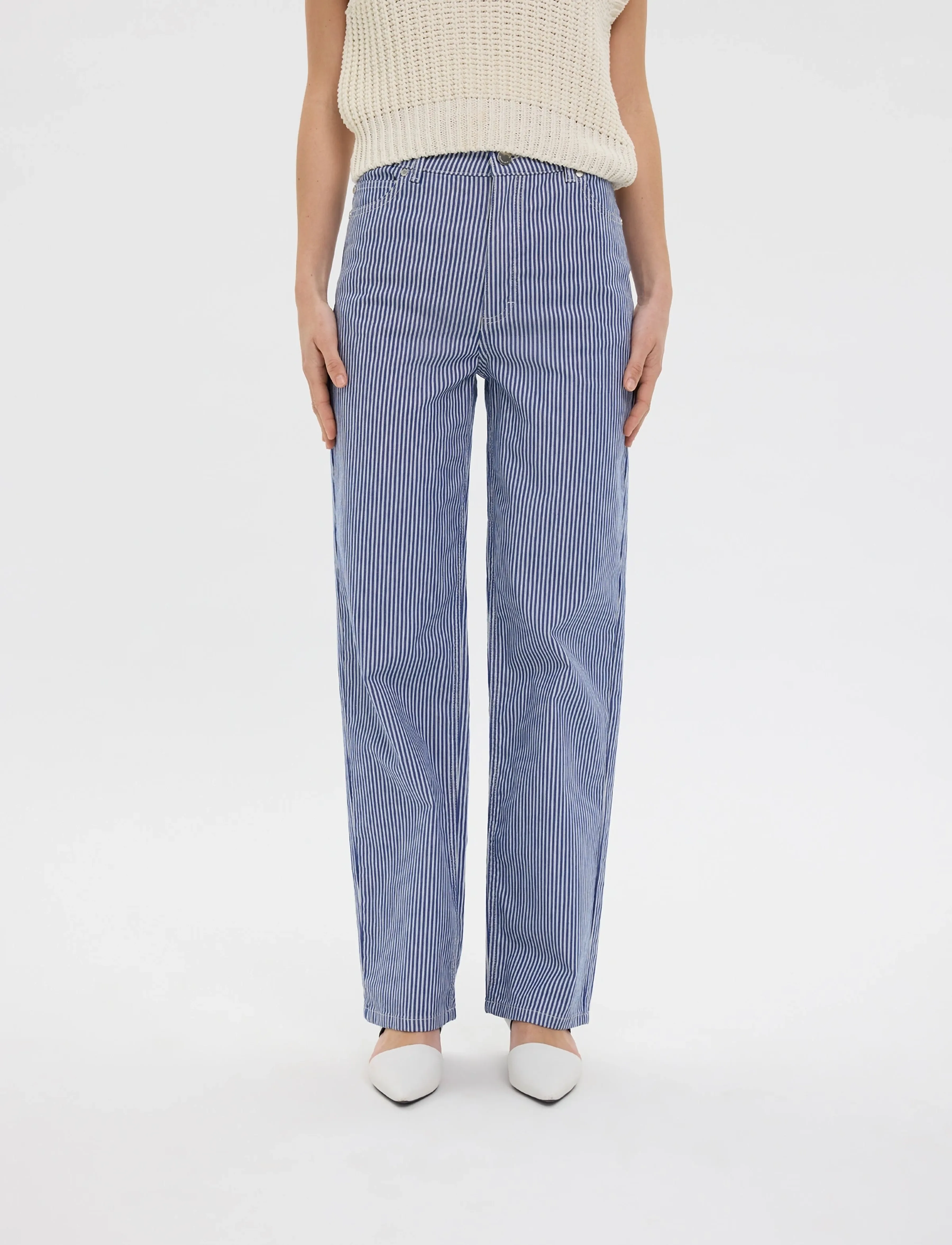 FIVEUNITS LunaFV - Straight jeans - BLUE STRIPE / blue