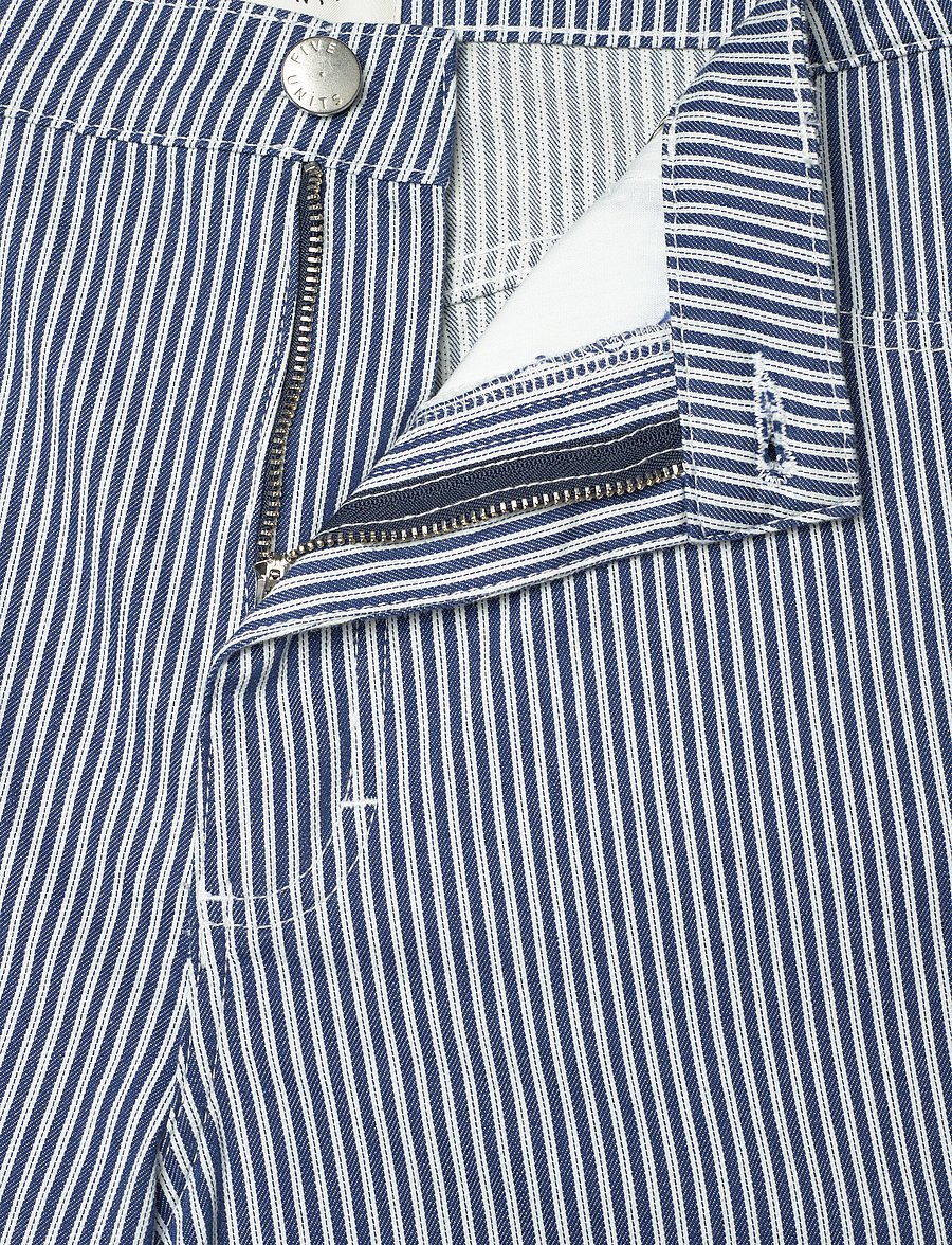 FIVEUNITS - LunaFV - straight jeans - blue stripe - 4