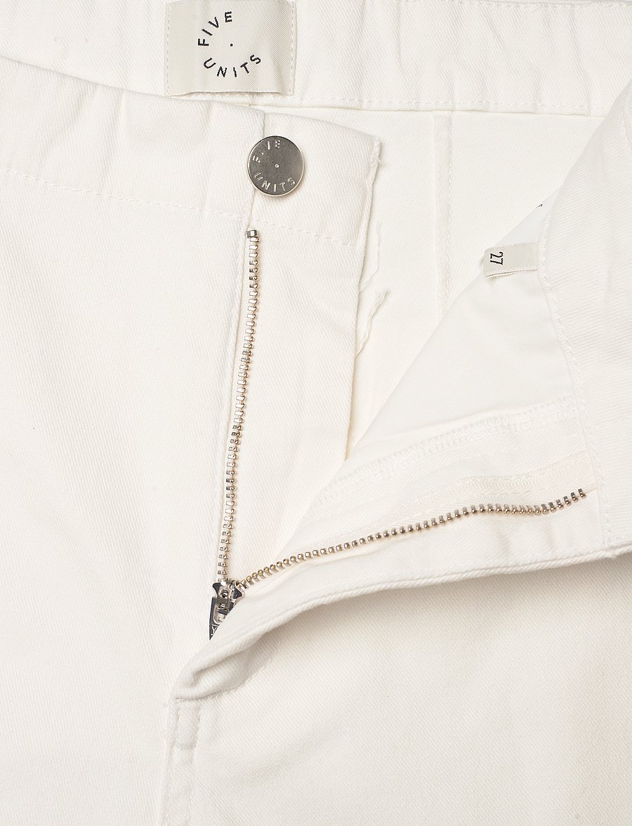 FIVEUNITS - EricaFV - wide leg jeans - eggshell - 4