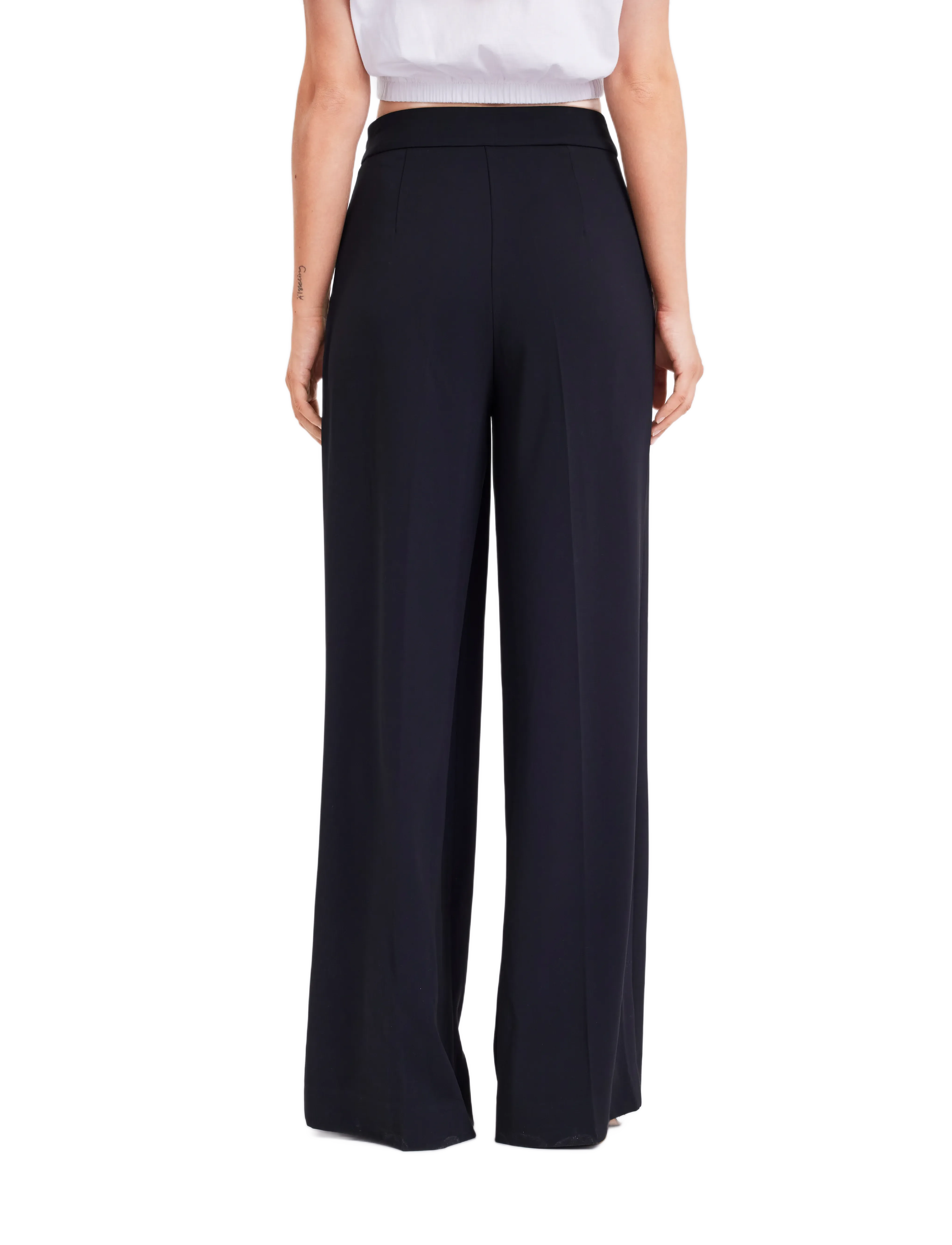 FIVEUNITS - MarieFV - hosen mit weitem bein - black - 2