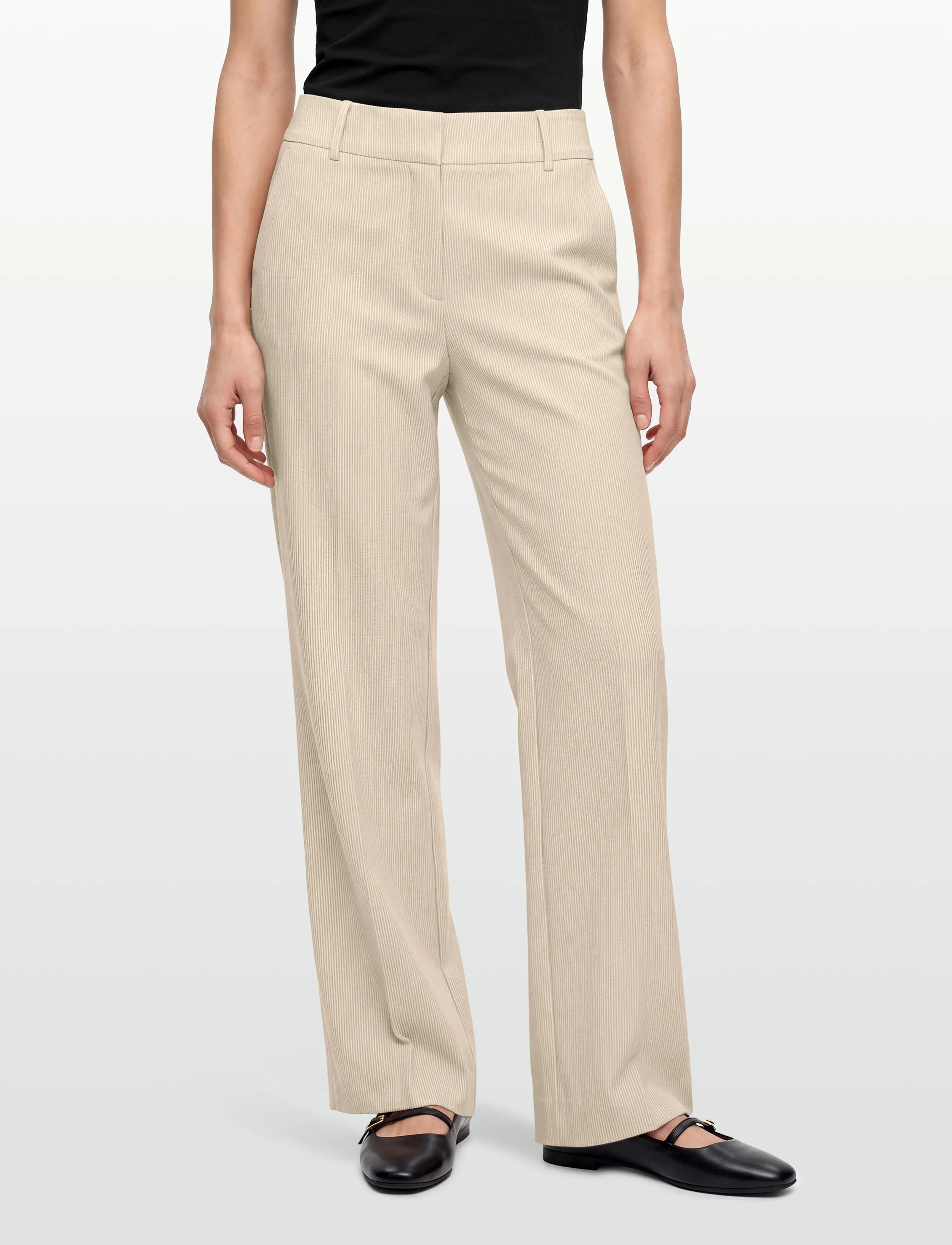 FIVEUNITS - DenaFV - anzugshosen - light sand stripe - 3