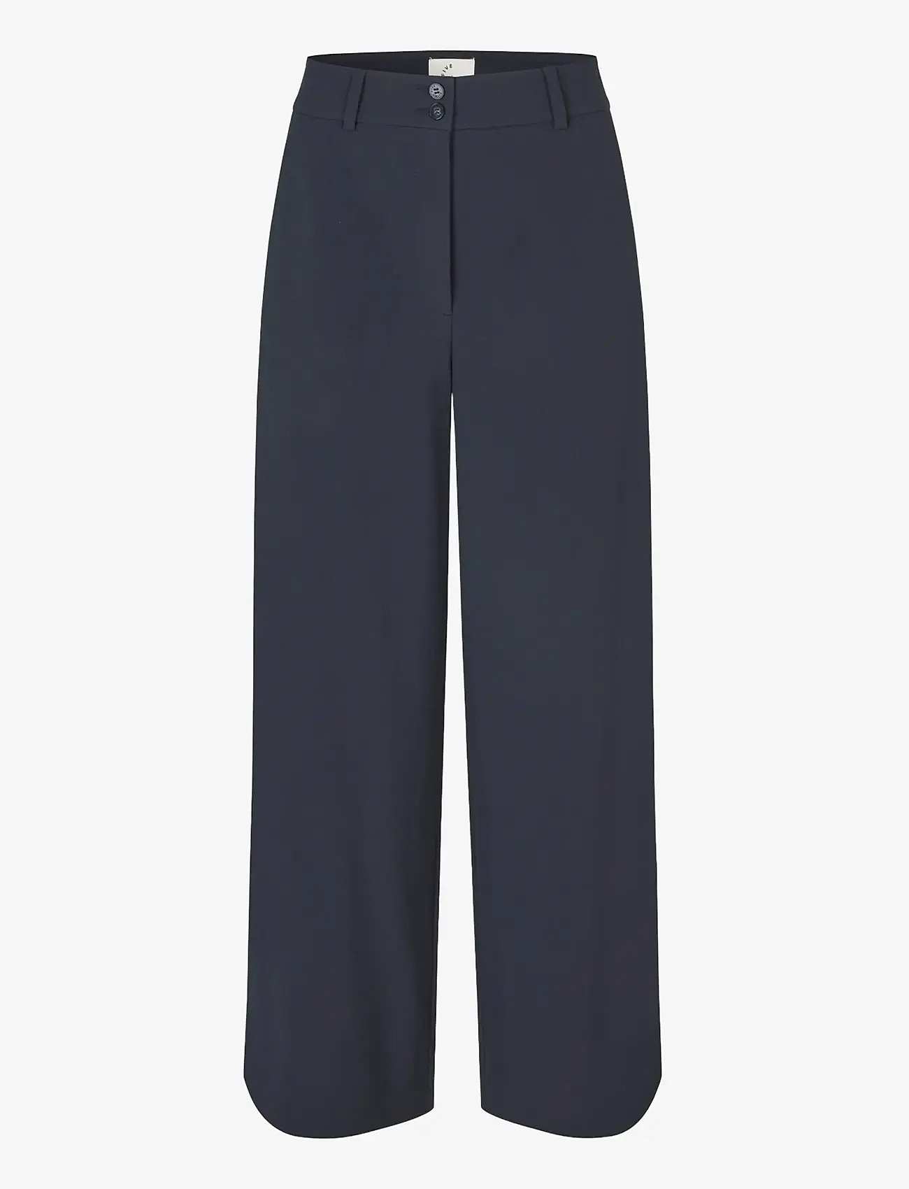 FIVEUNITS - LauraFV - bukser med brede ben - navy - 1