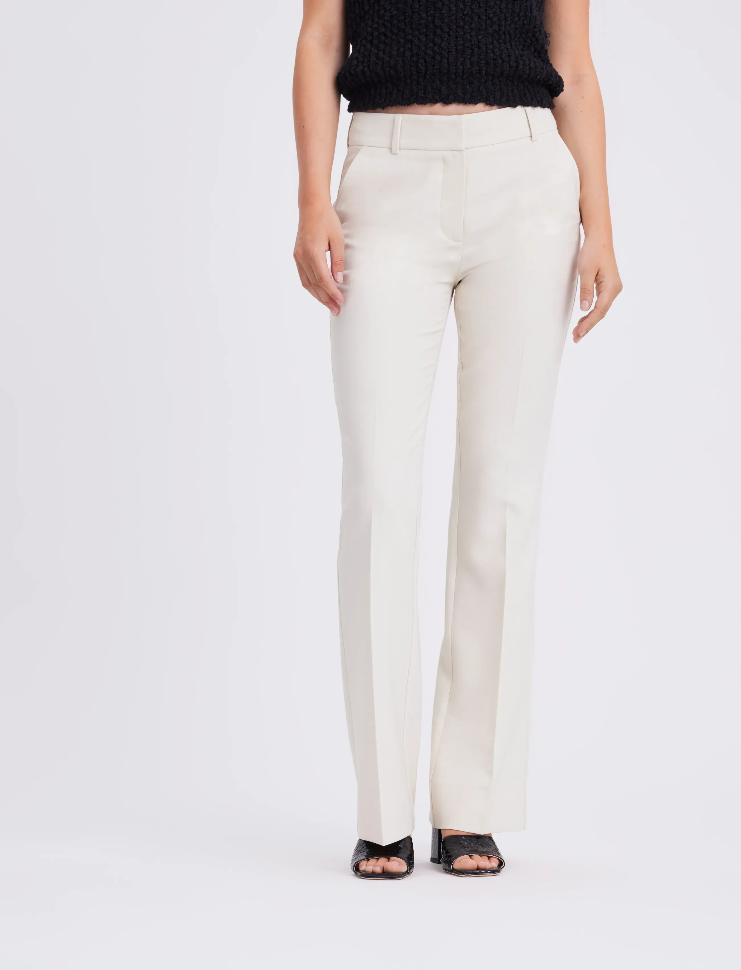 FIVEUNITS - ClaraFV - flares - ivory melange - 3