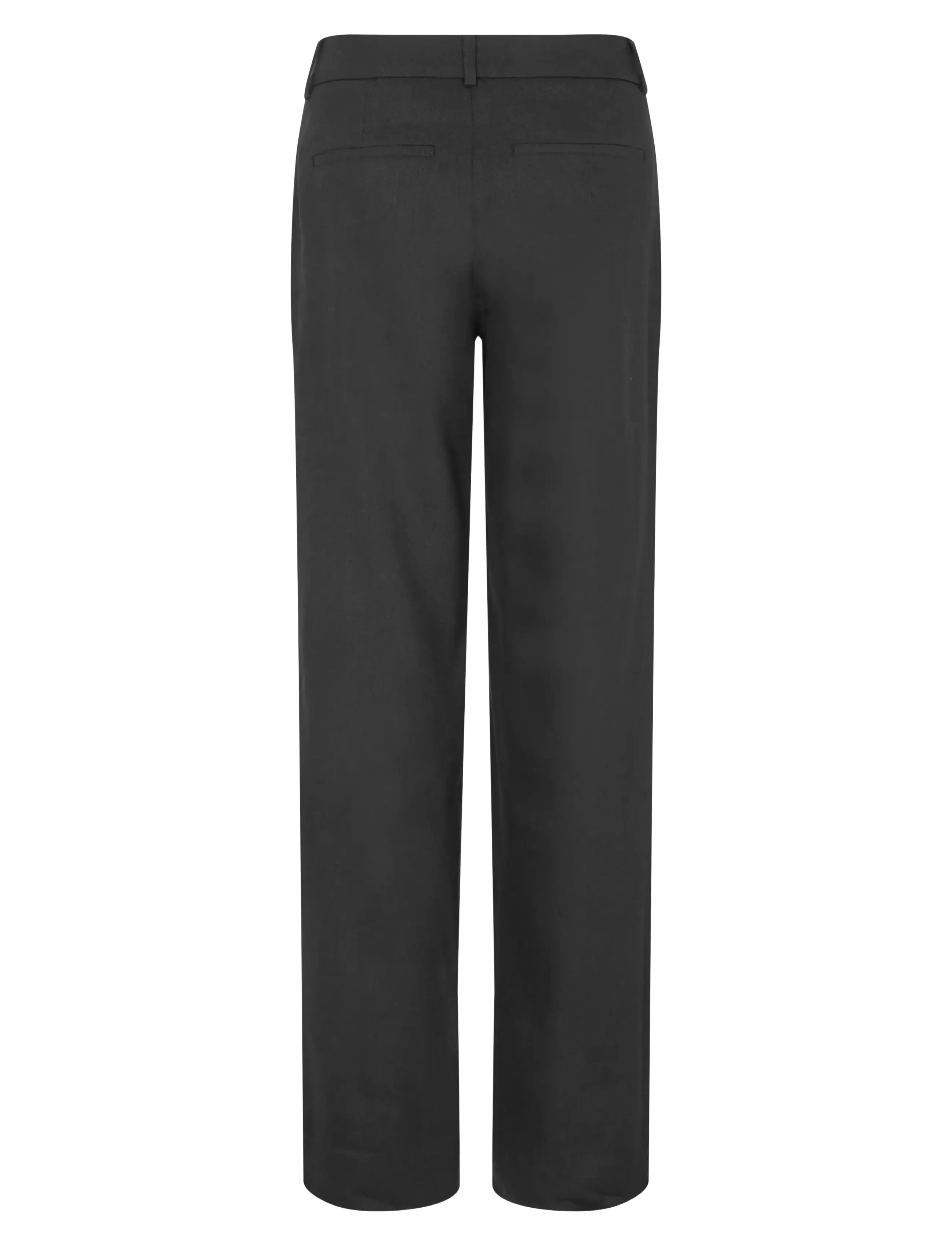 FIVEUNITS - DenaFV - straight leg trousers - black linen - 2