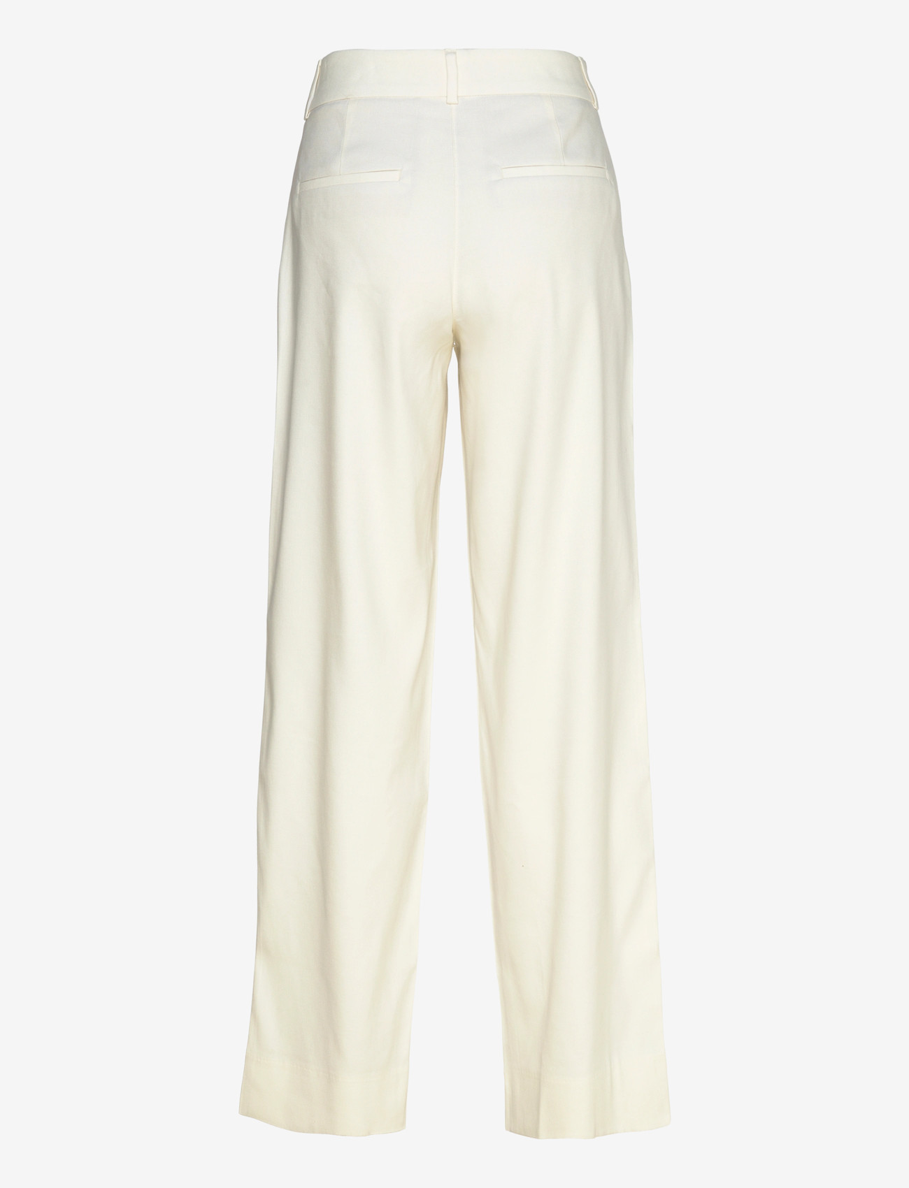 FIVEUNITS - DenaFV - hørbukser - cream white linen - 1