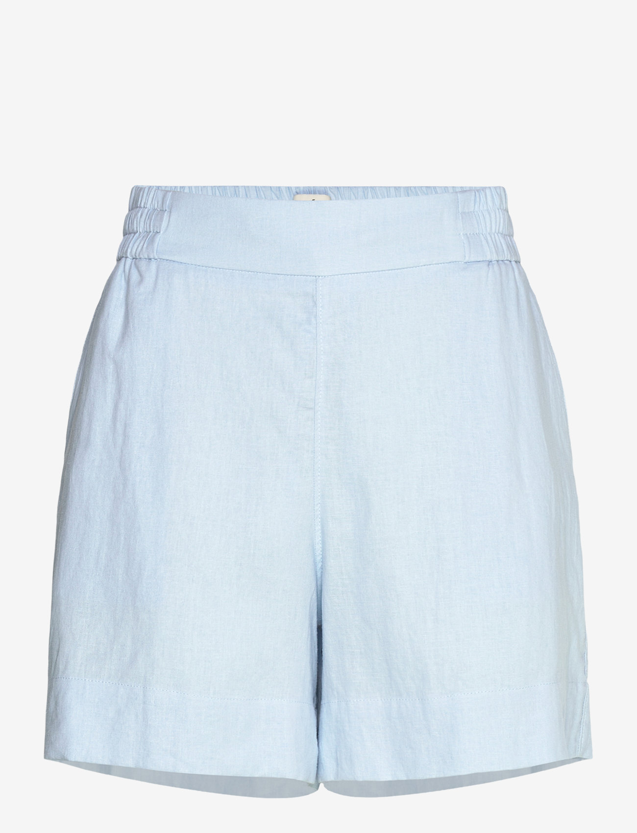 FIVEUNITS - LineaFV Shorts - linen shorts - sky blue - 1
