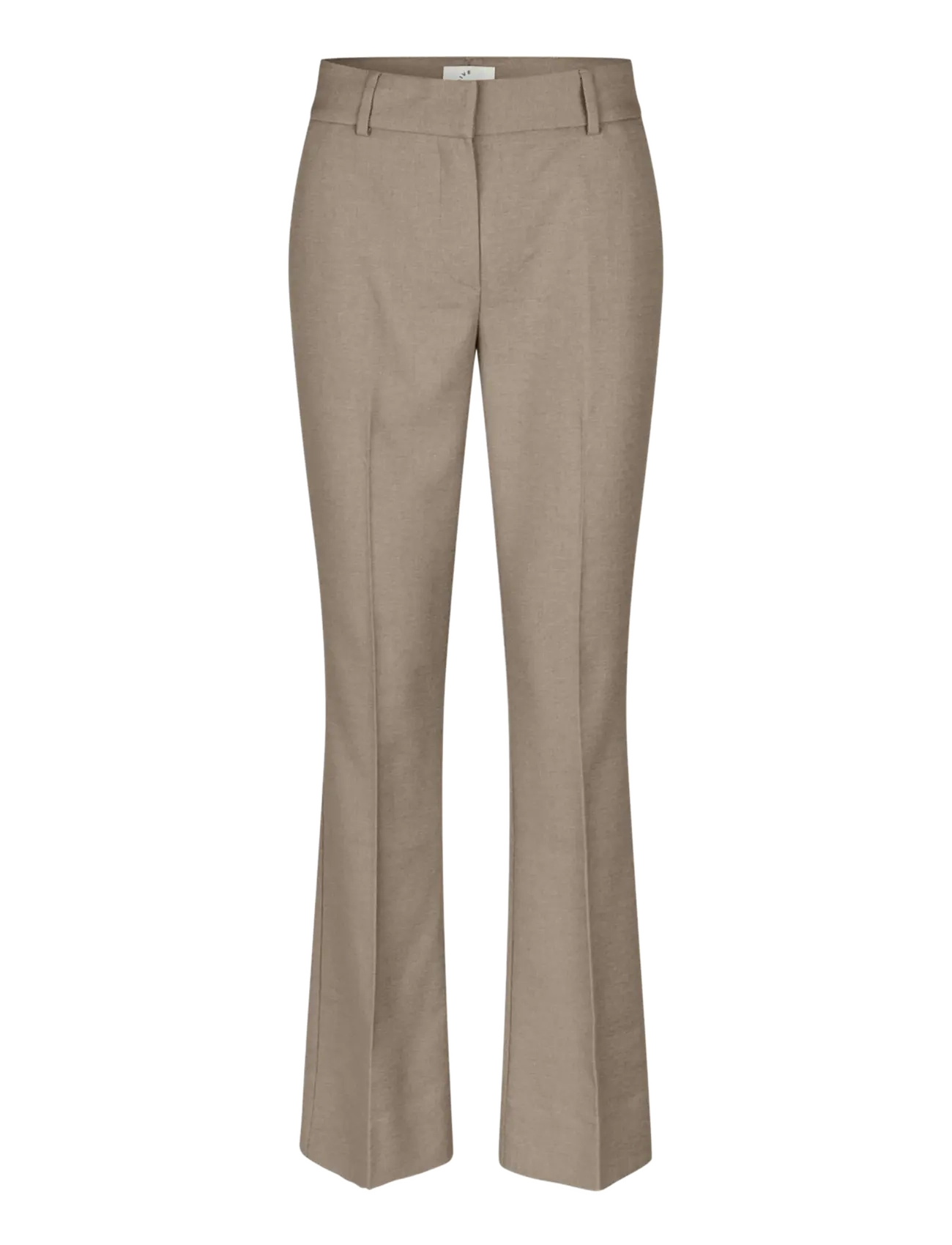 Five Units - ClaraFV 438 - flare bukser - dark sand melange - 1