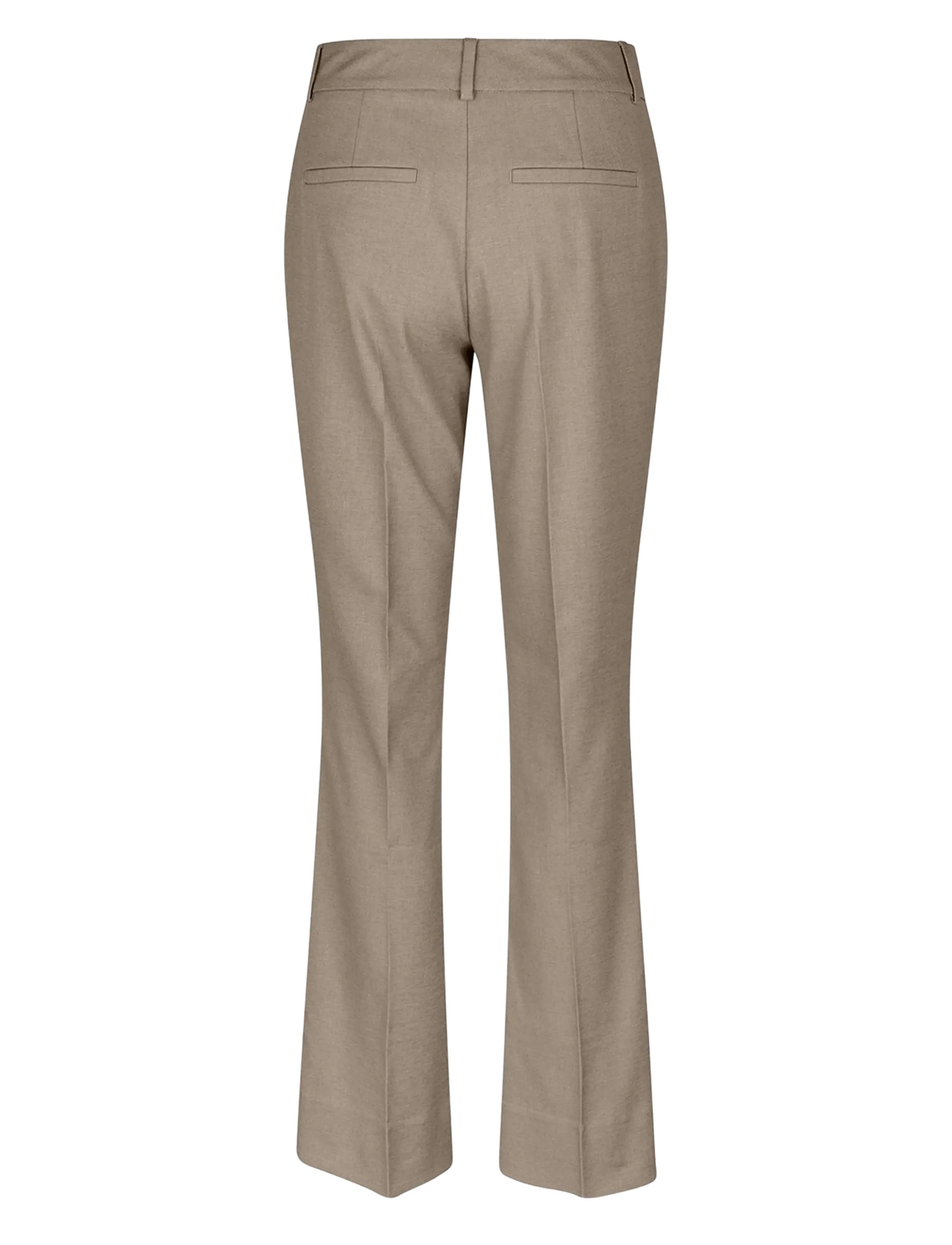 Five Units - ClaraFV 438 - flare bukser - dark sand melange - 2