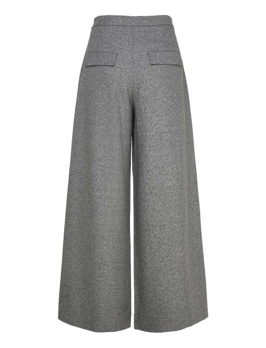 FIVEUNITS - UmaFV - hosen mit weitem bein - pepper melange - 2