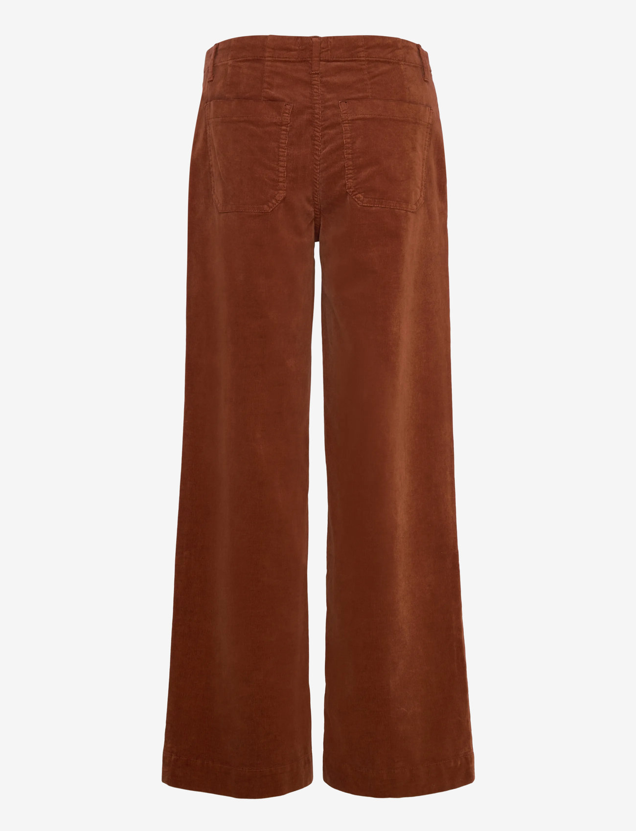 FIVEUNITS - EricaFV - bukser med brede ben - squirrel mini corduroy - 1