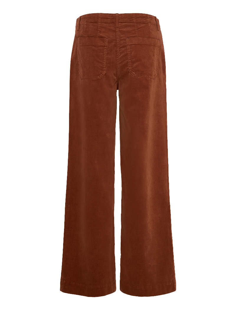 FIVEUNITS - EricaFV - wide leg trousers - squirrel mini corduroy - 1