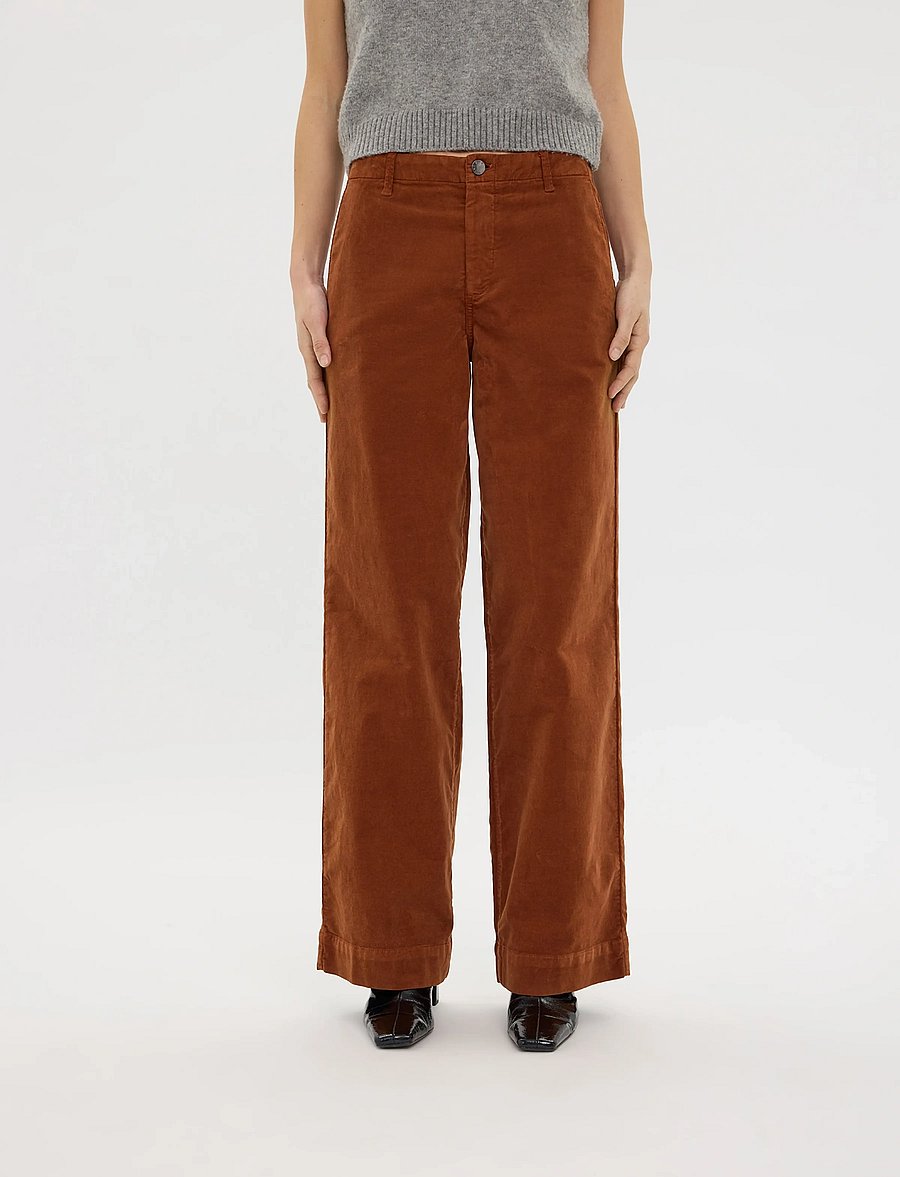 FIVEUNITS - EricaFV - bikses ar platām starām - squirrel mini corduroy - 3