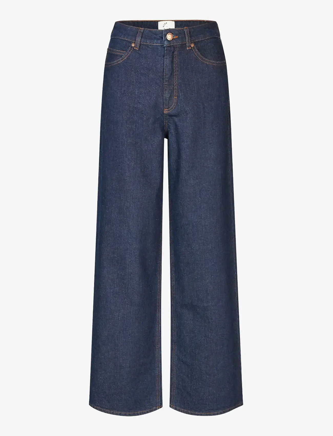 FIVEUNITS - AbbyFV - wide leg jeans - dark rinse - 1