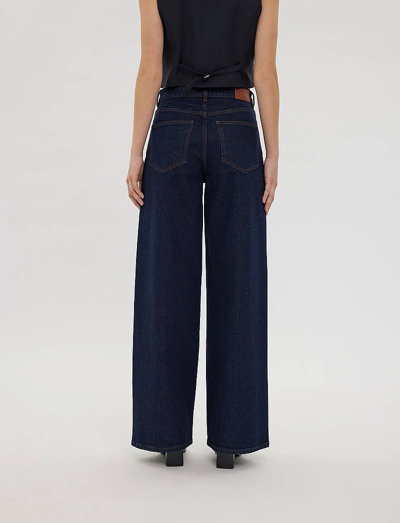 FIVEUNITS - AbbyFV - hosen mit weitem bein - dark rinse - 4