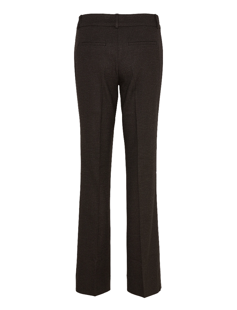 FIVEUNITS - ClaraFV - utsvängda byxor - mocca check - 2