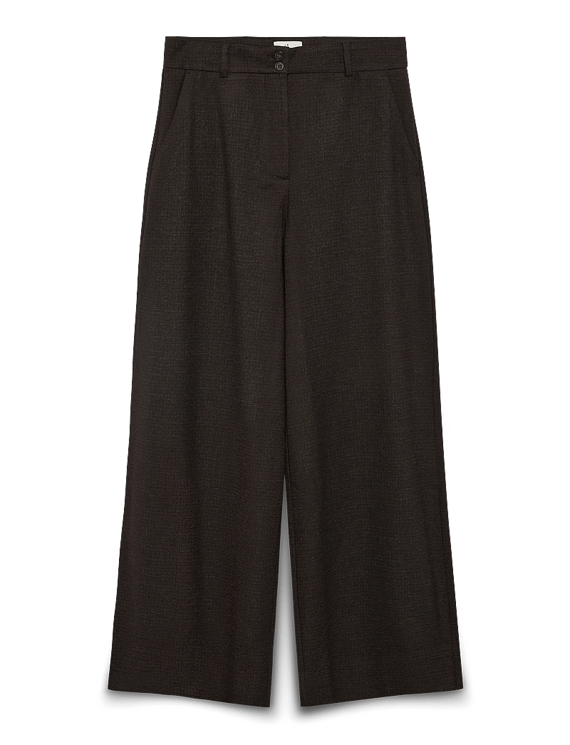 FIVEUNITS - LauraFV - laia säärega püksid - mocca check - 1