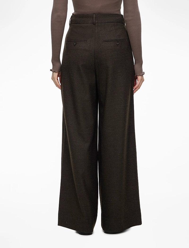 FIVEUNITS - LauraFV - laia säärega püksid - mocca check - 4