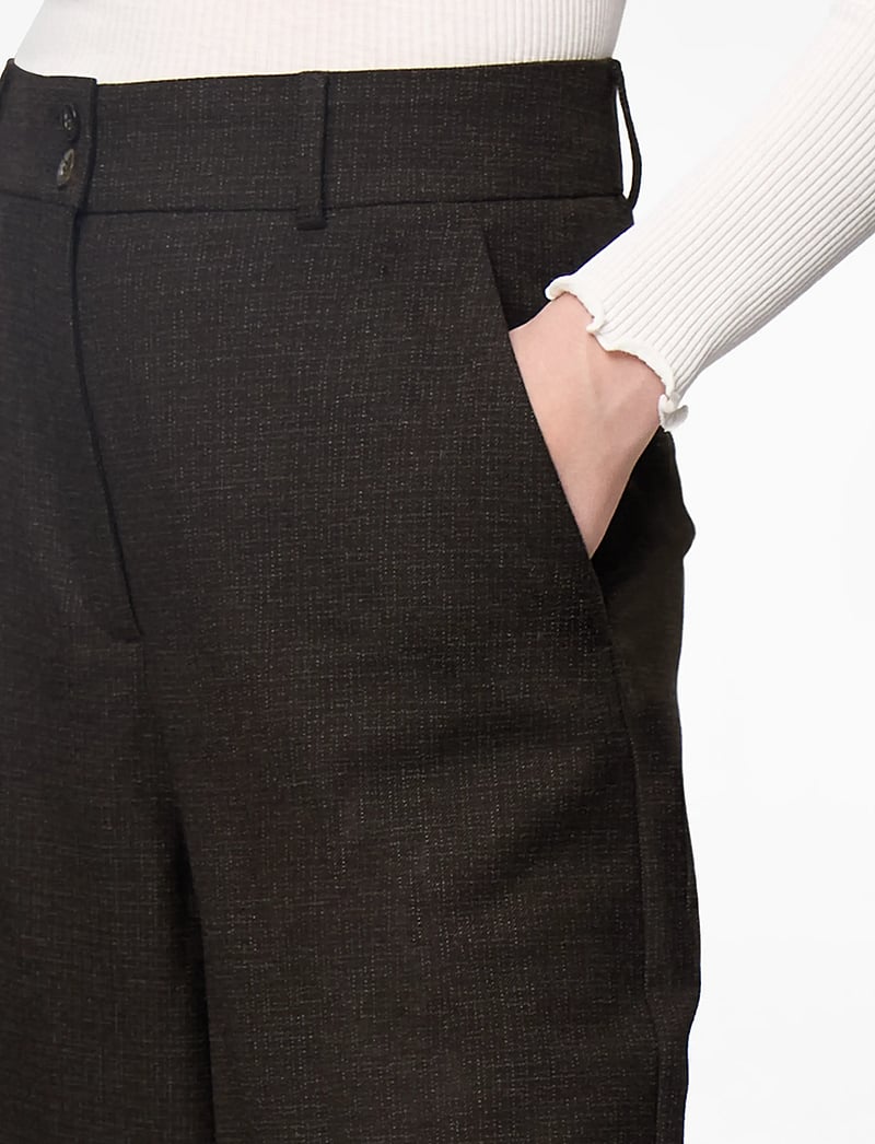 FIVEUNITS - LauraFV - laia säärega püksid - mocca check - 5