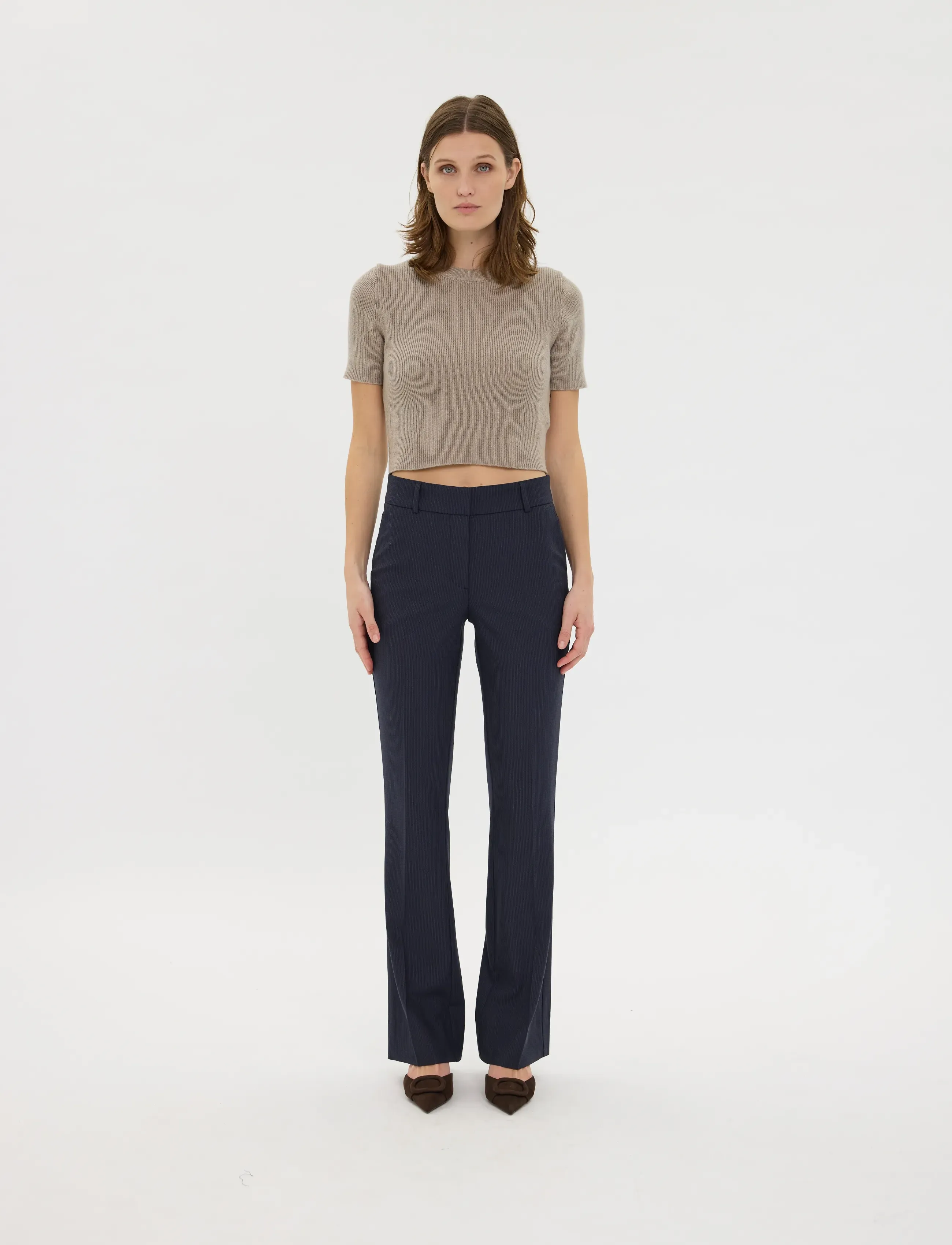 FIVEUNITS Clarafv, 32 Long, Trousers, Marineblau - Suitpants, Frauen