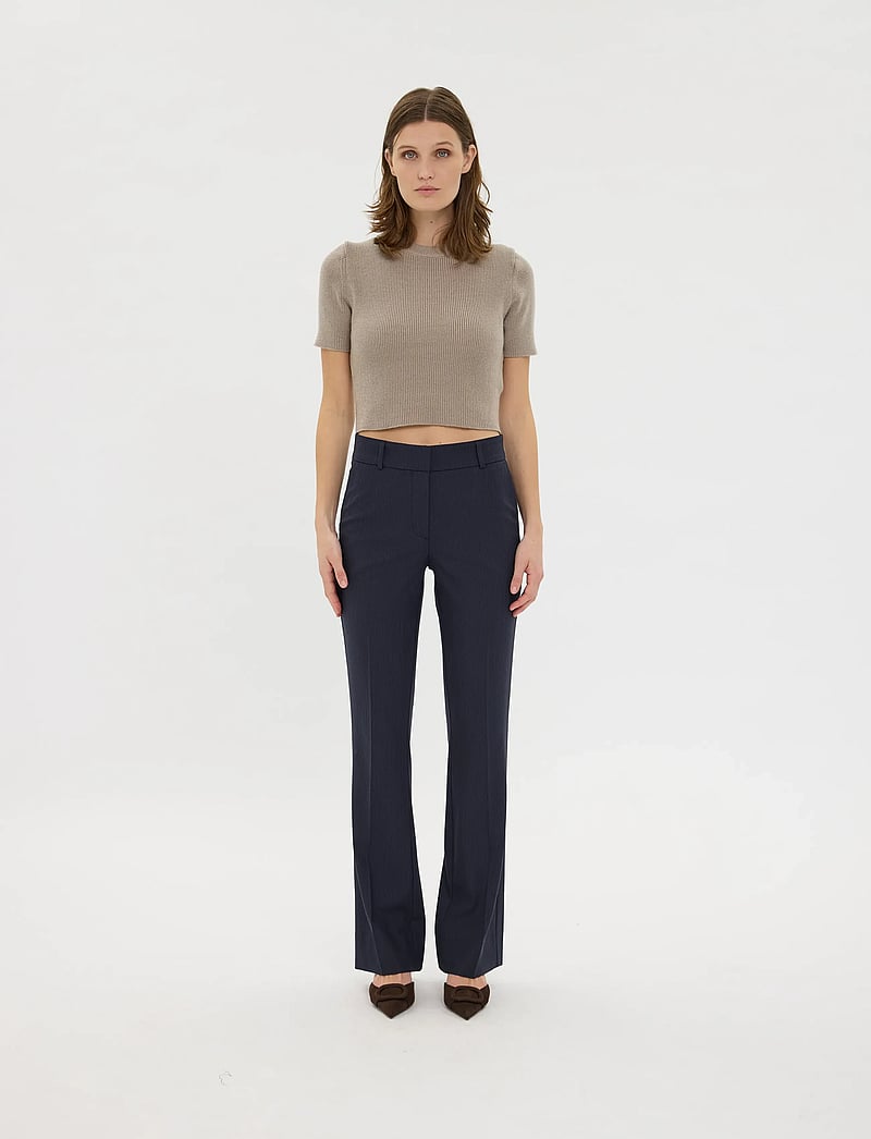 FIVEUNITS - ClaraFV - alt laiad püksid - navy mini pin - 0