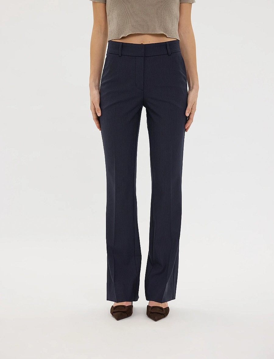 FIVEUNITS - ClaraFV - flare bukser - navy mini pin - 3