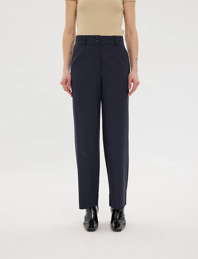 FIVEUNITS - SophiaFV - kostymbyxor - navy mini pin - 3