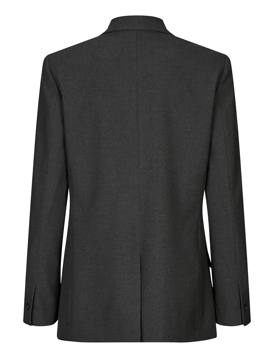 FIVEUNITS - HannahFV - einreihige blazer - charcoal melange - 2
