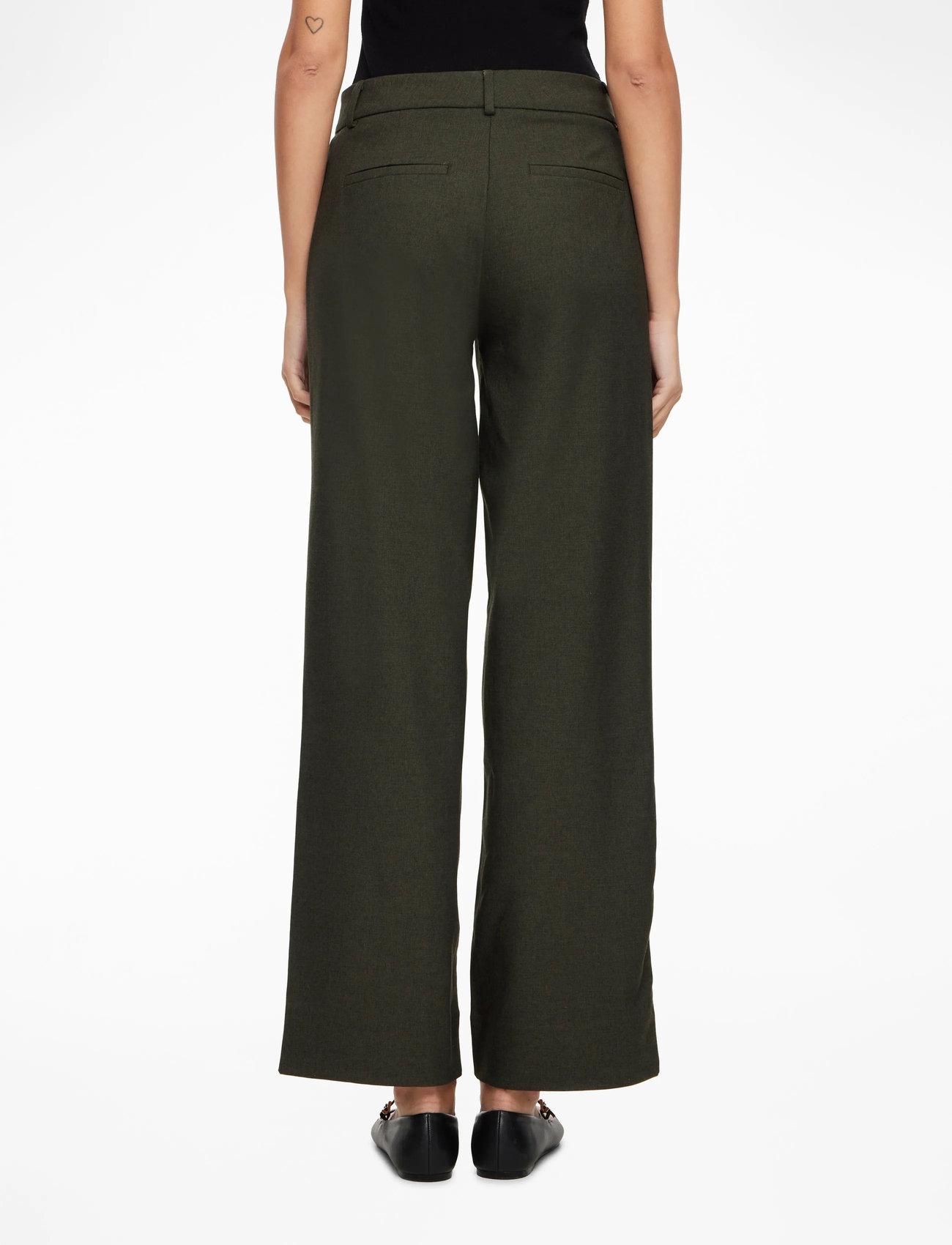 FIVEUNITS - DenaFV - formell - dark green melange - 3