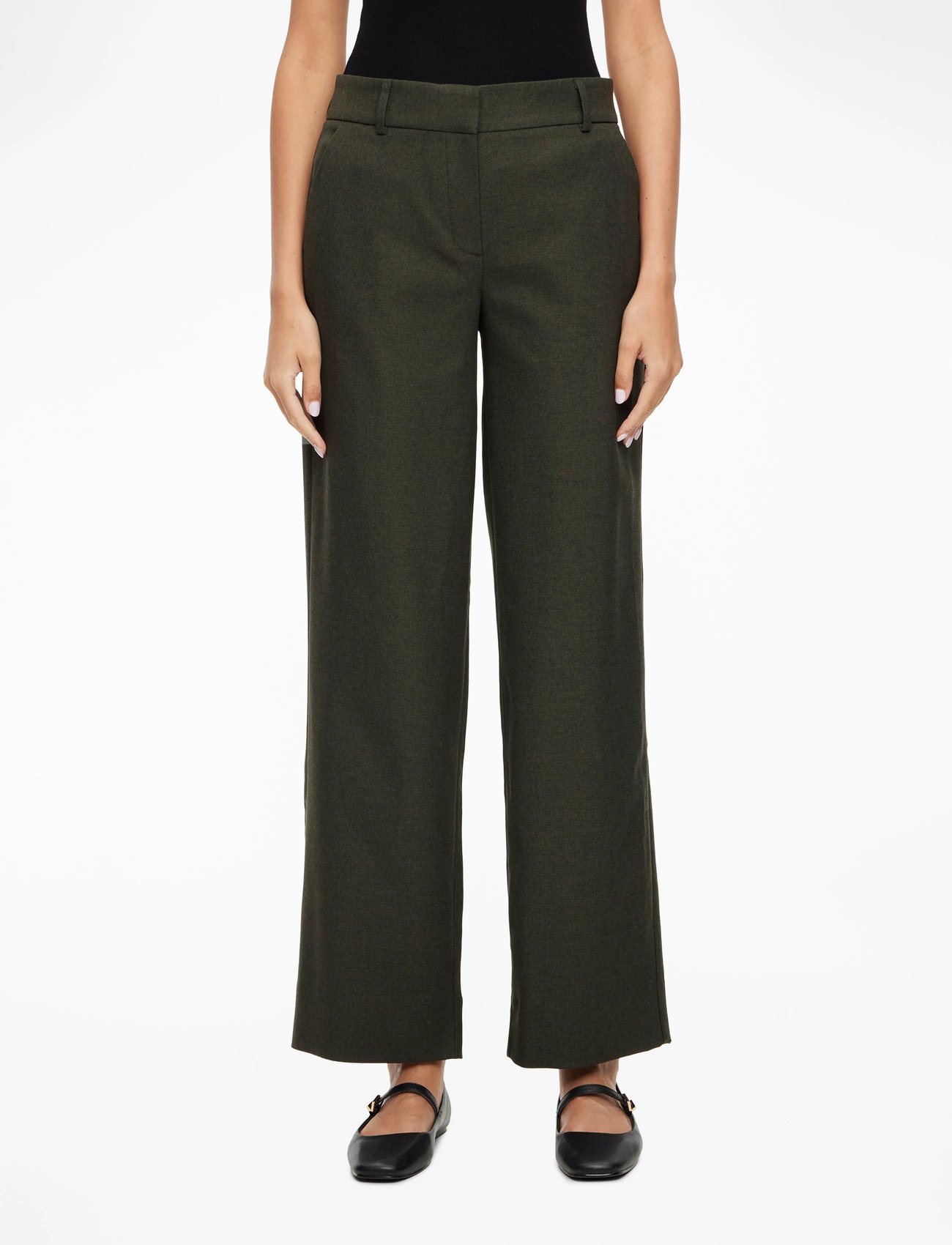 FIVEUNITS - DenaFV - formell - dark green melange - 4