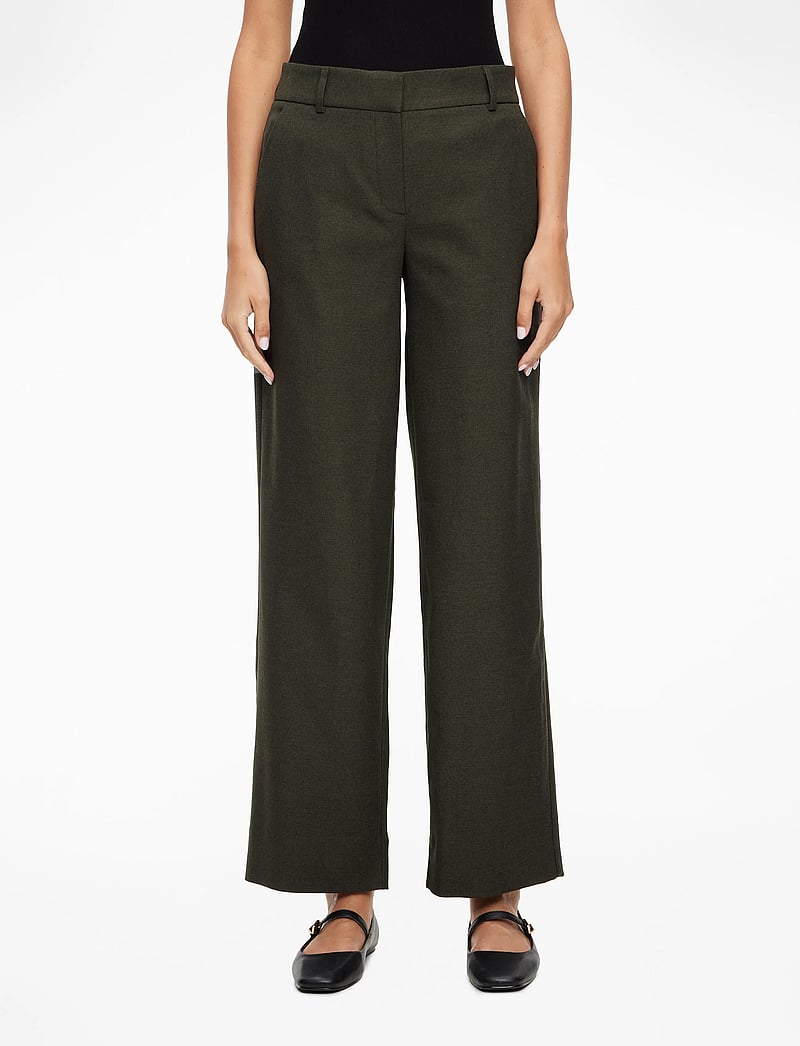 FIVEUNITS - DenaFV - puvunhousut - dark green melange - 0